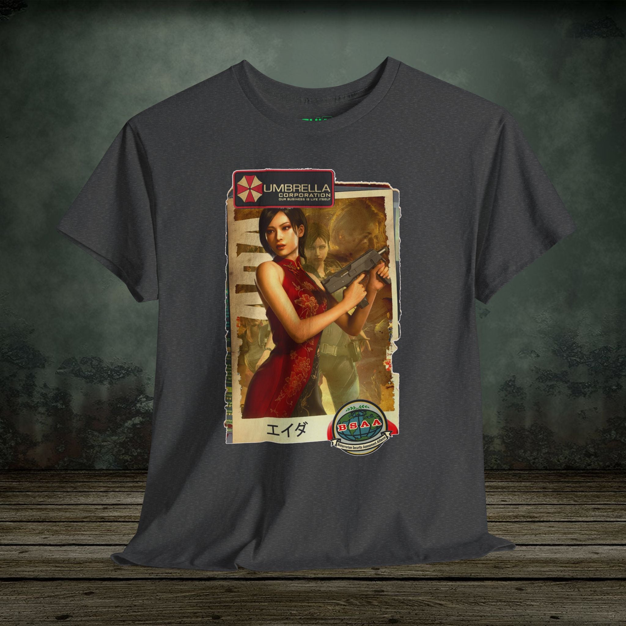 Ada Wong - Vintage Retro Gaming T-Shirt - SukiPrime