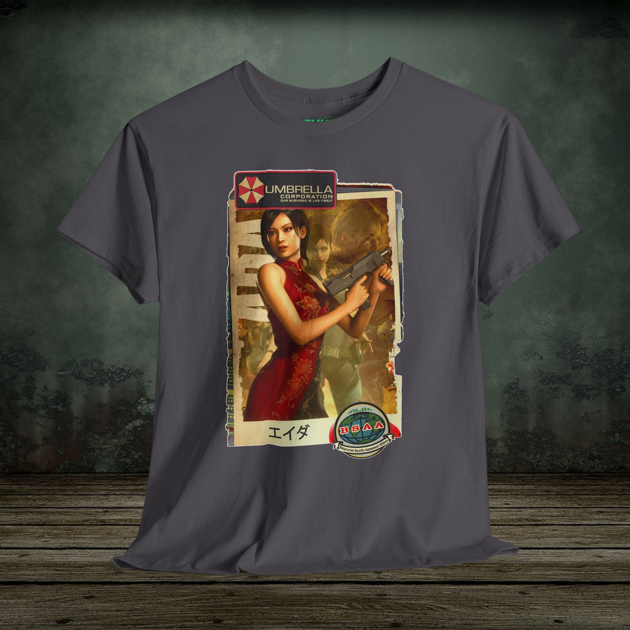 Ada Wong - Vintage Retro Gaming T-Shirt - SukiPrime