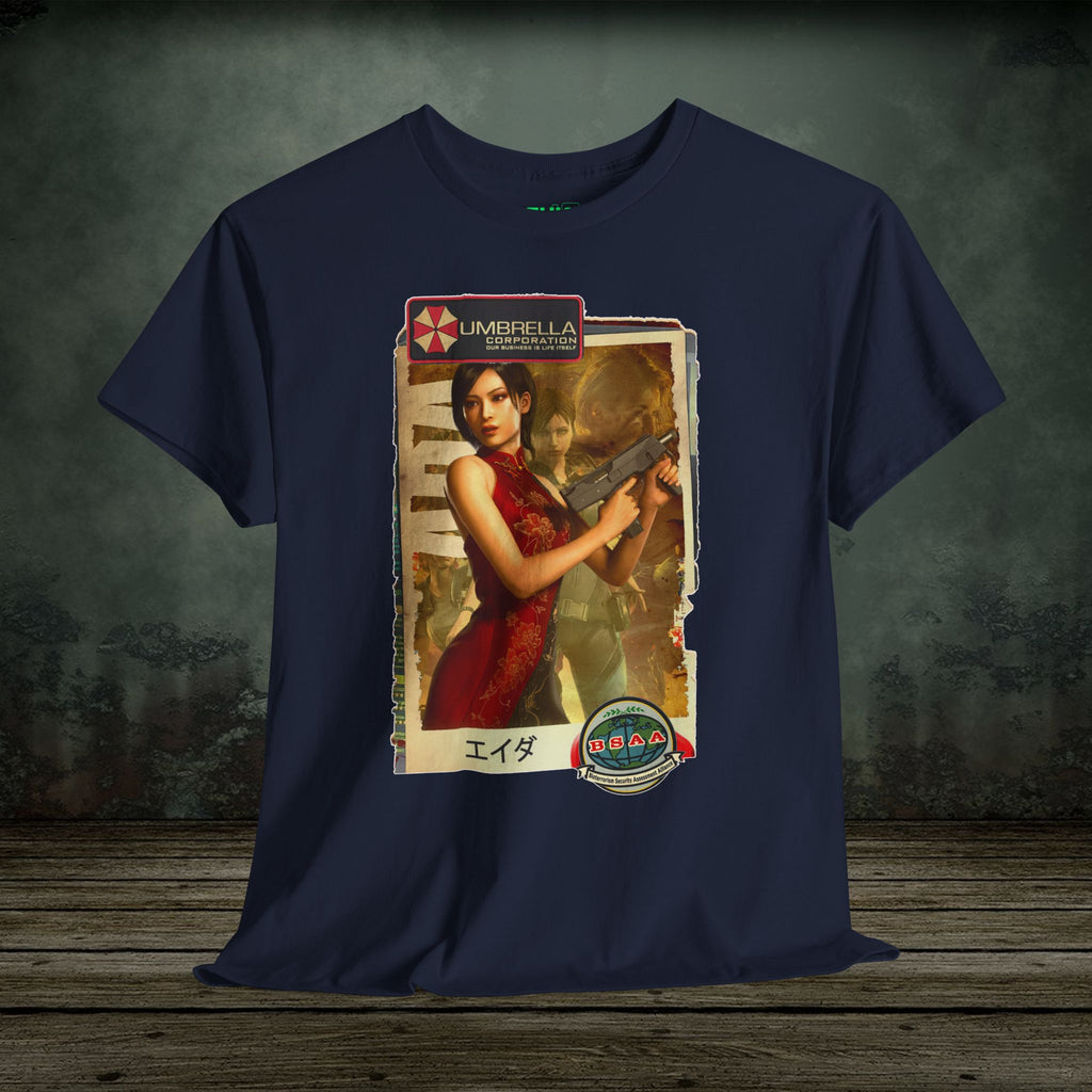 Ada Wong - Vintage Retro Gaming T-Shirt - SukiPrime