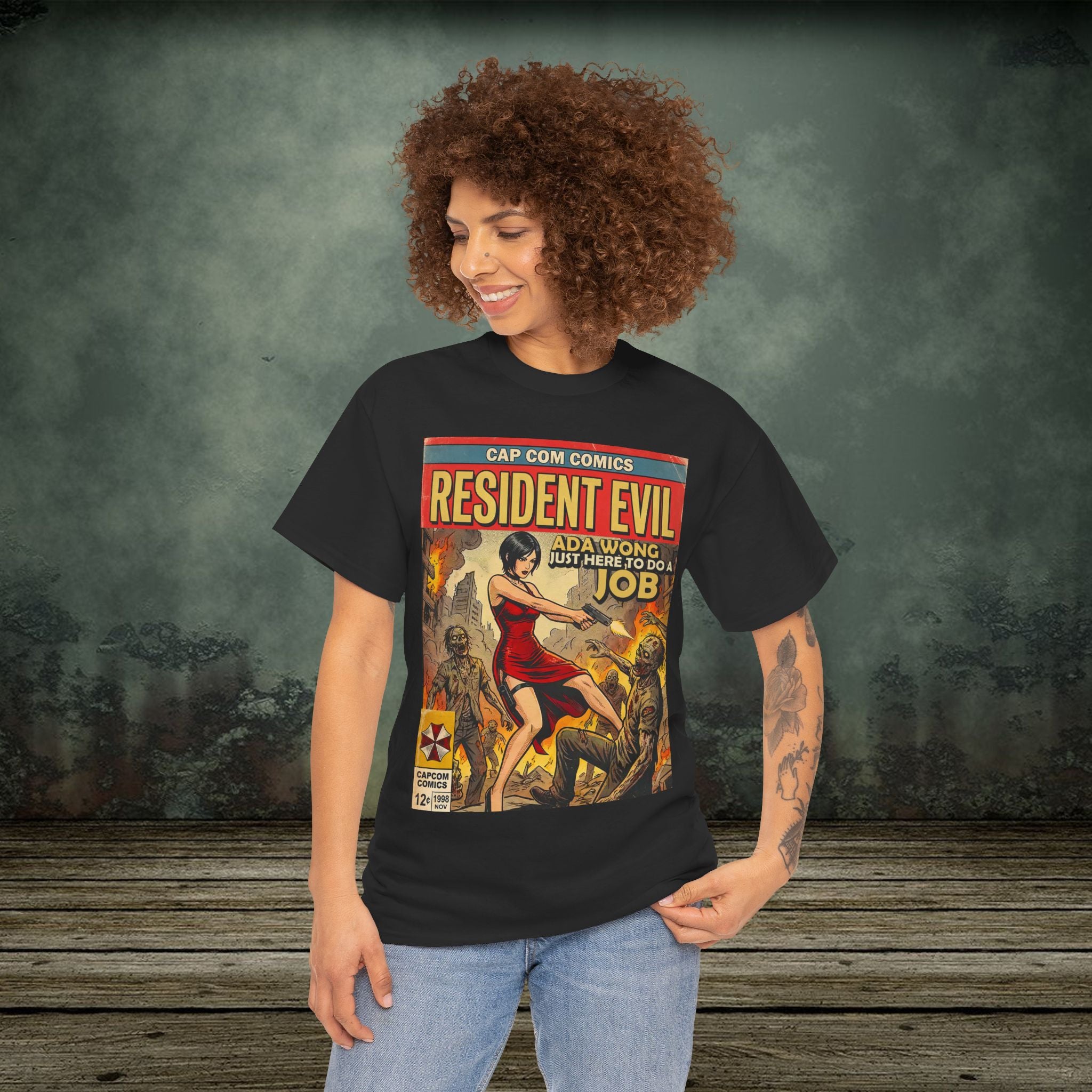 Ada Wong - Vintage Retro Gaming T-Shirt