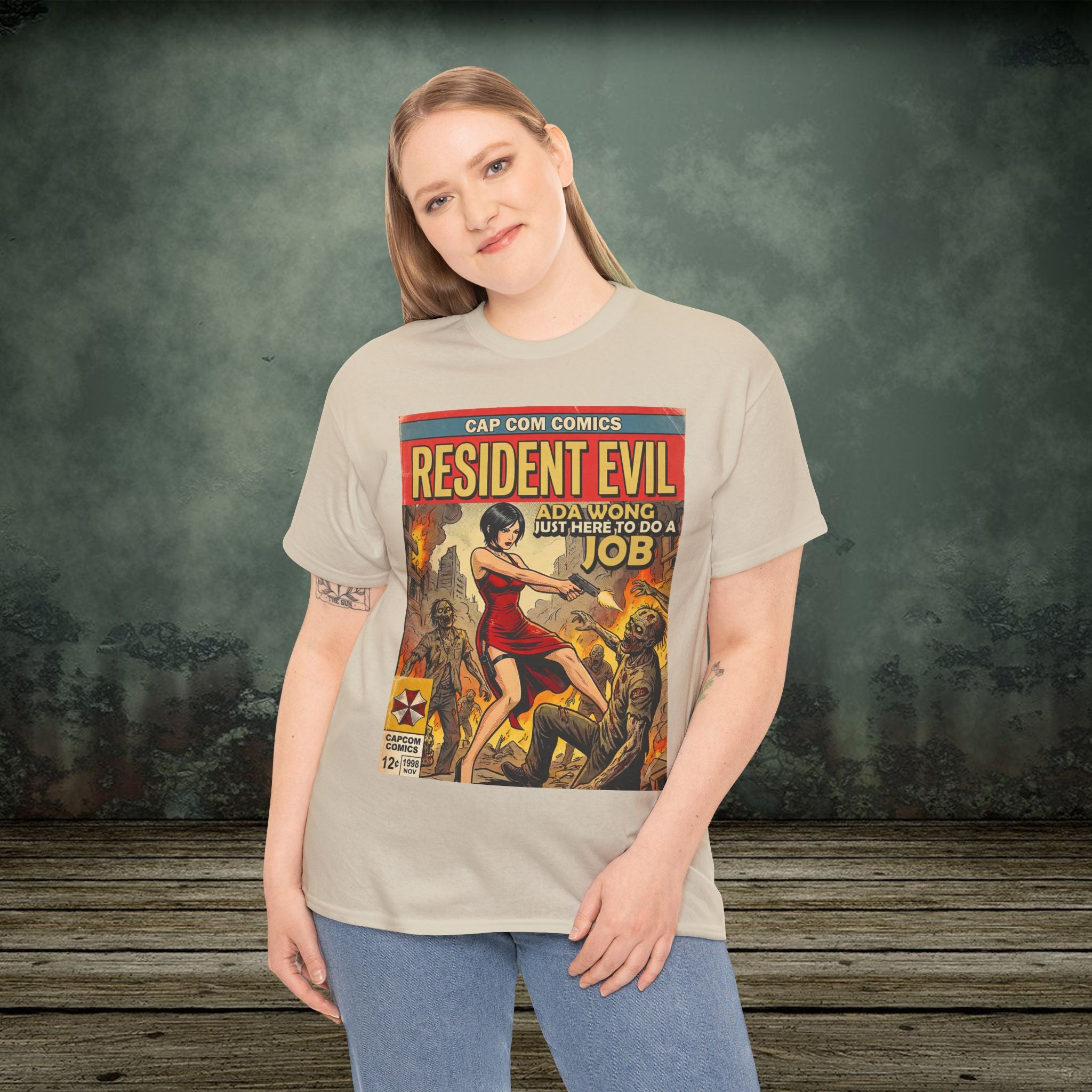 Ada Wong - Vintage Retro Gaming T-Shirt