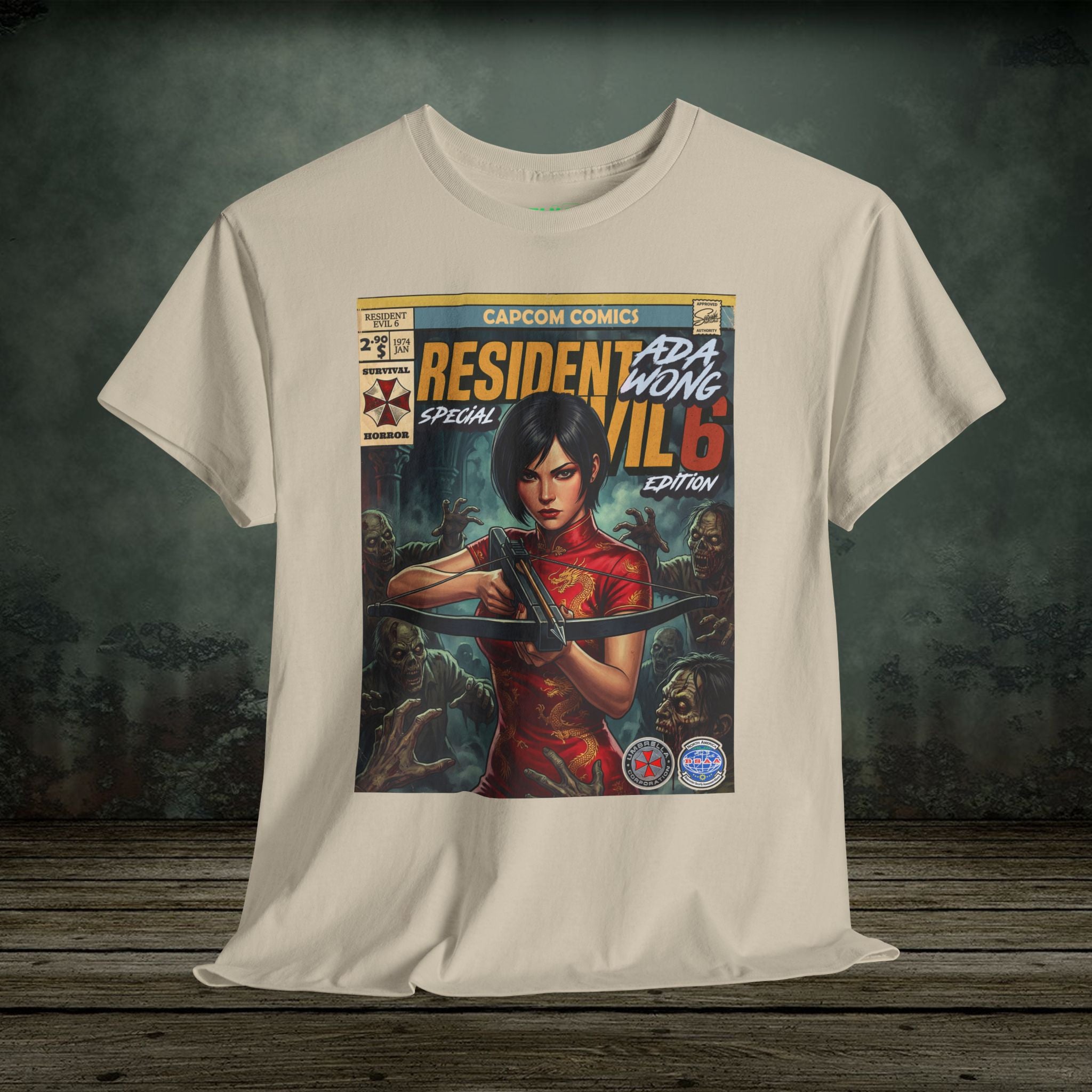 Ada Wong - Vintage Retro Gaming T-Shirt