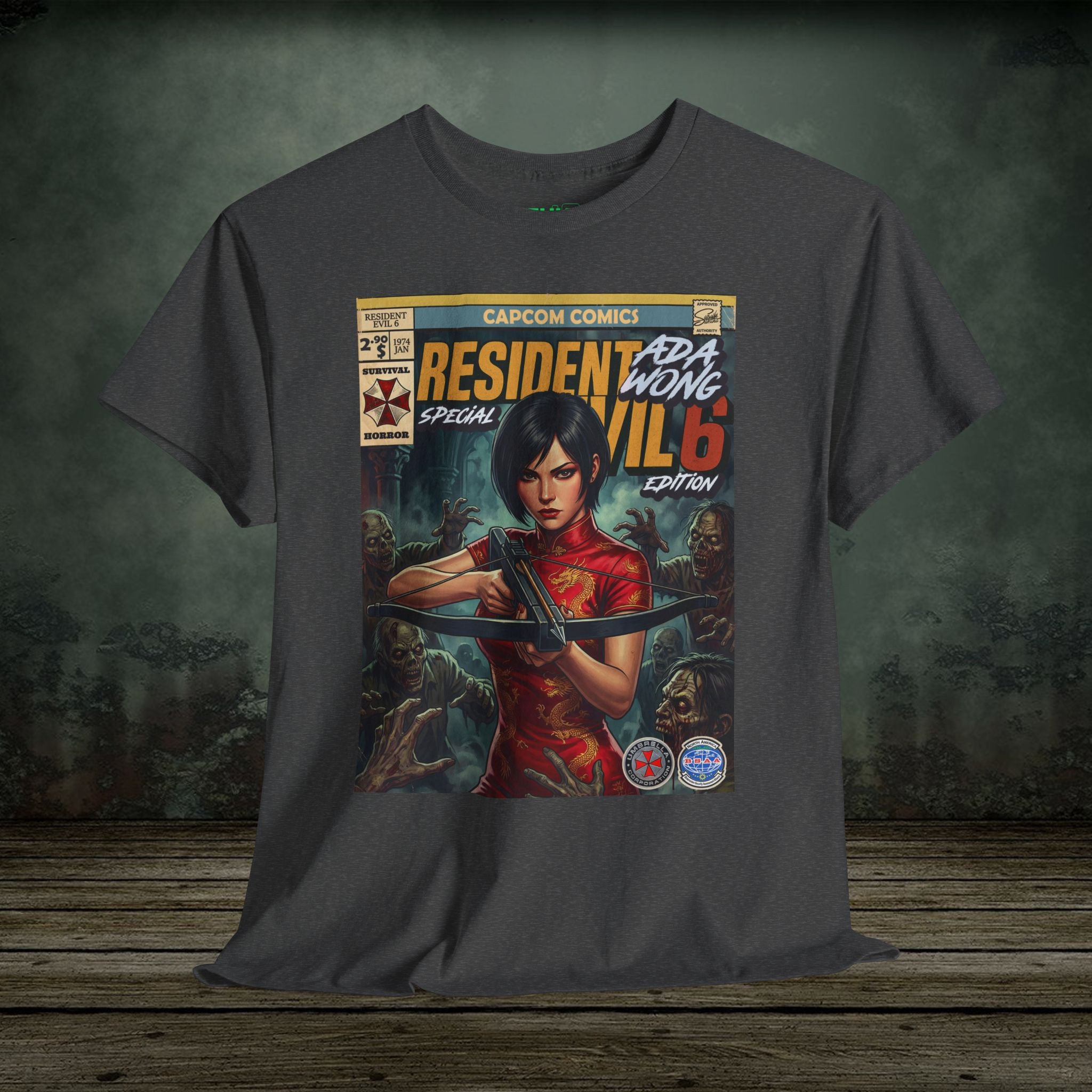 Ada Wong - Vintage Retro Gaming T-Shirt