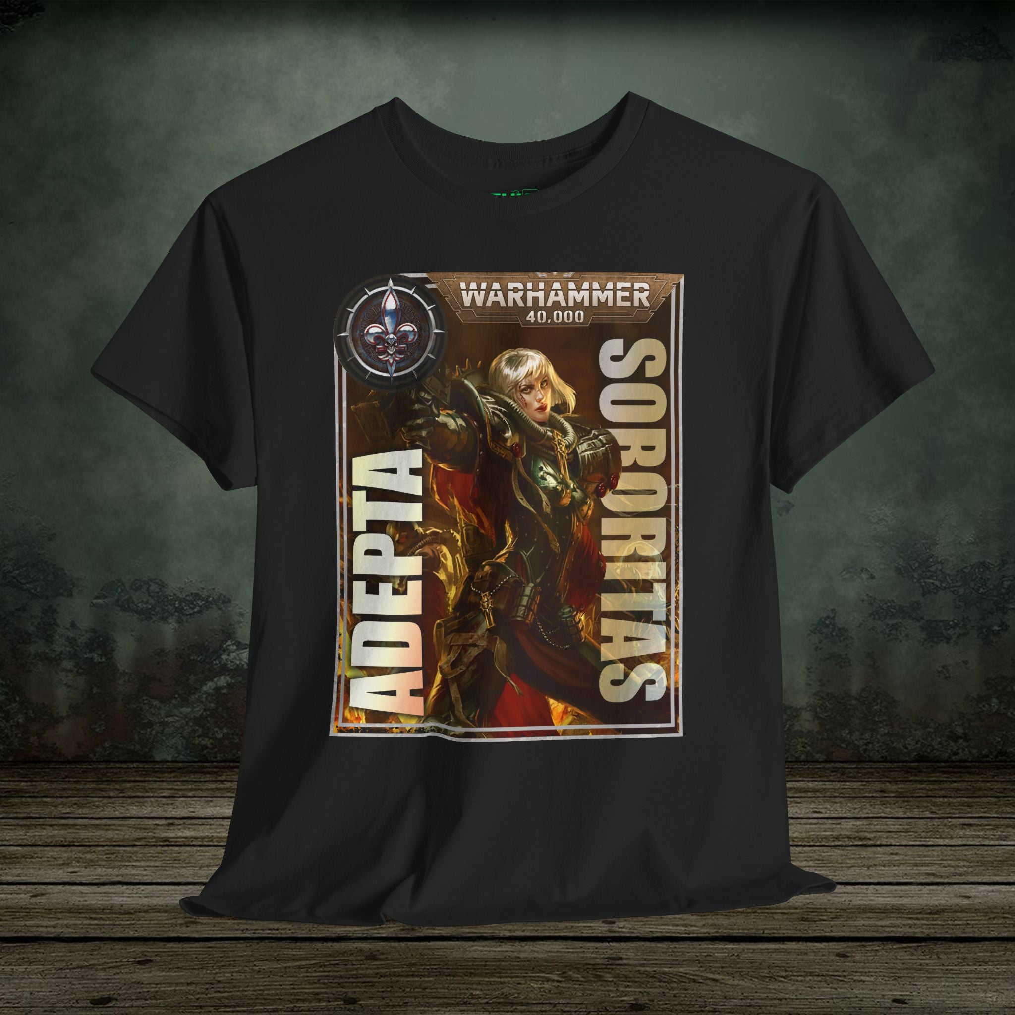 Adepta Sororitas - Vintage Retro Gaming T-Shirt - SukiPrime
