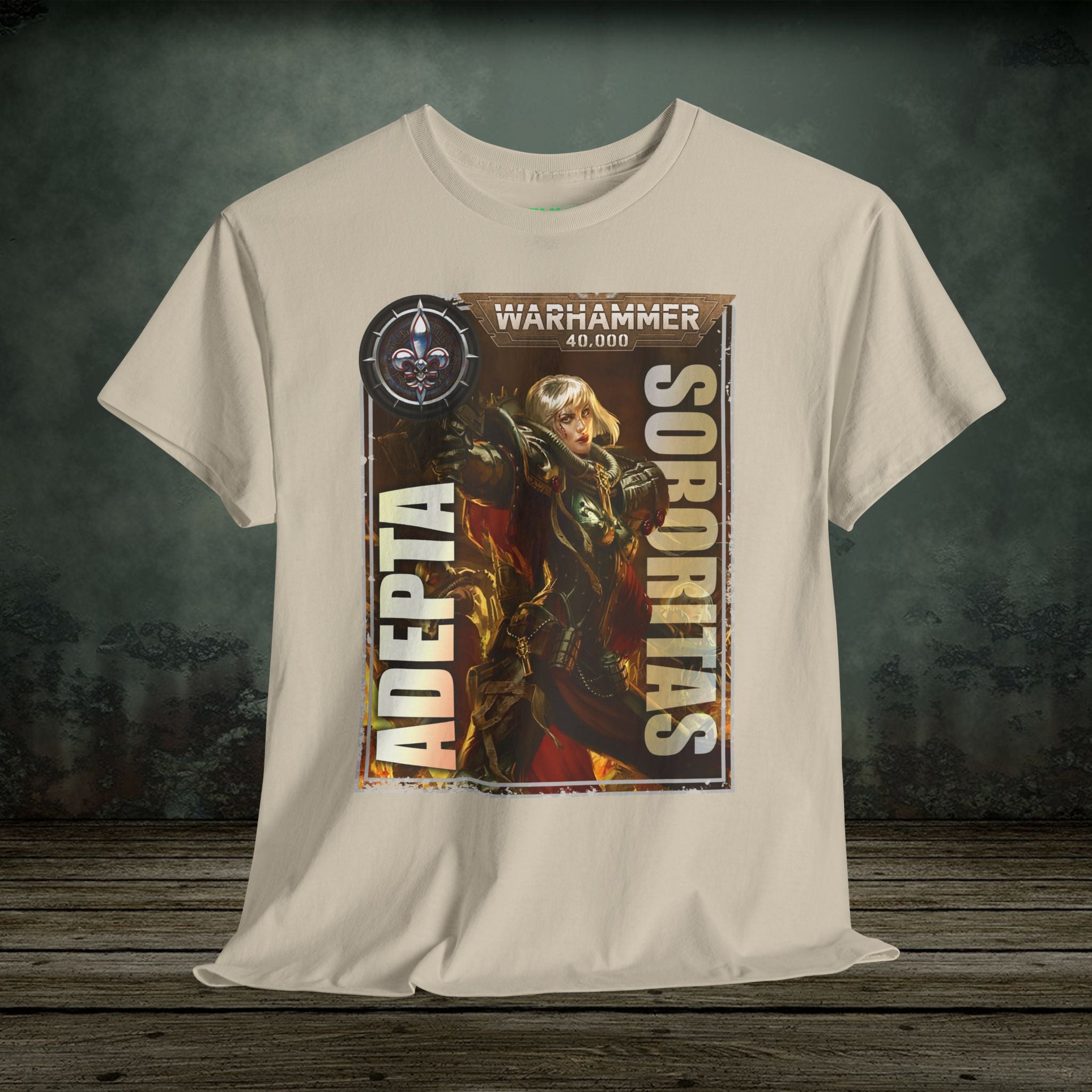 Adepta Sororitas - Vintage Retro Gaming T-Shirt - SukiPrime