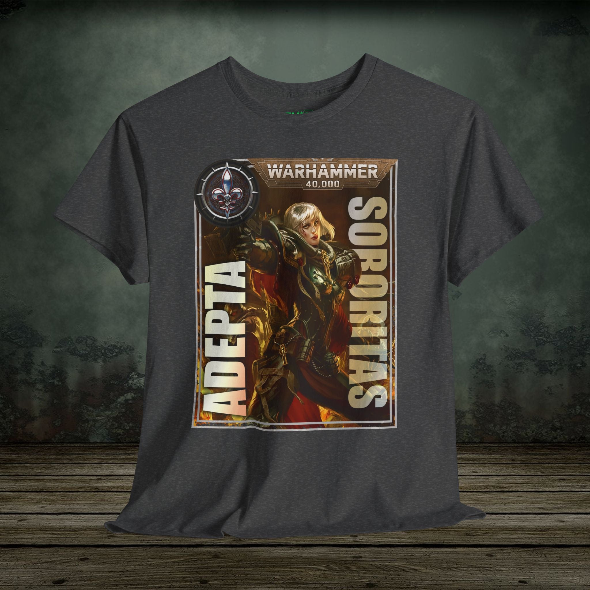 Adepta Sororitas - Vintage Retro Gaming T-Shirt - SukiPrime