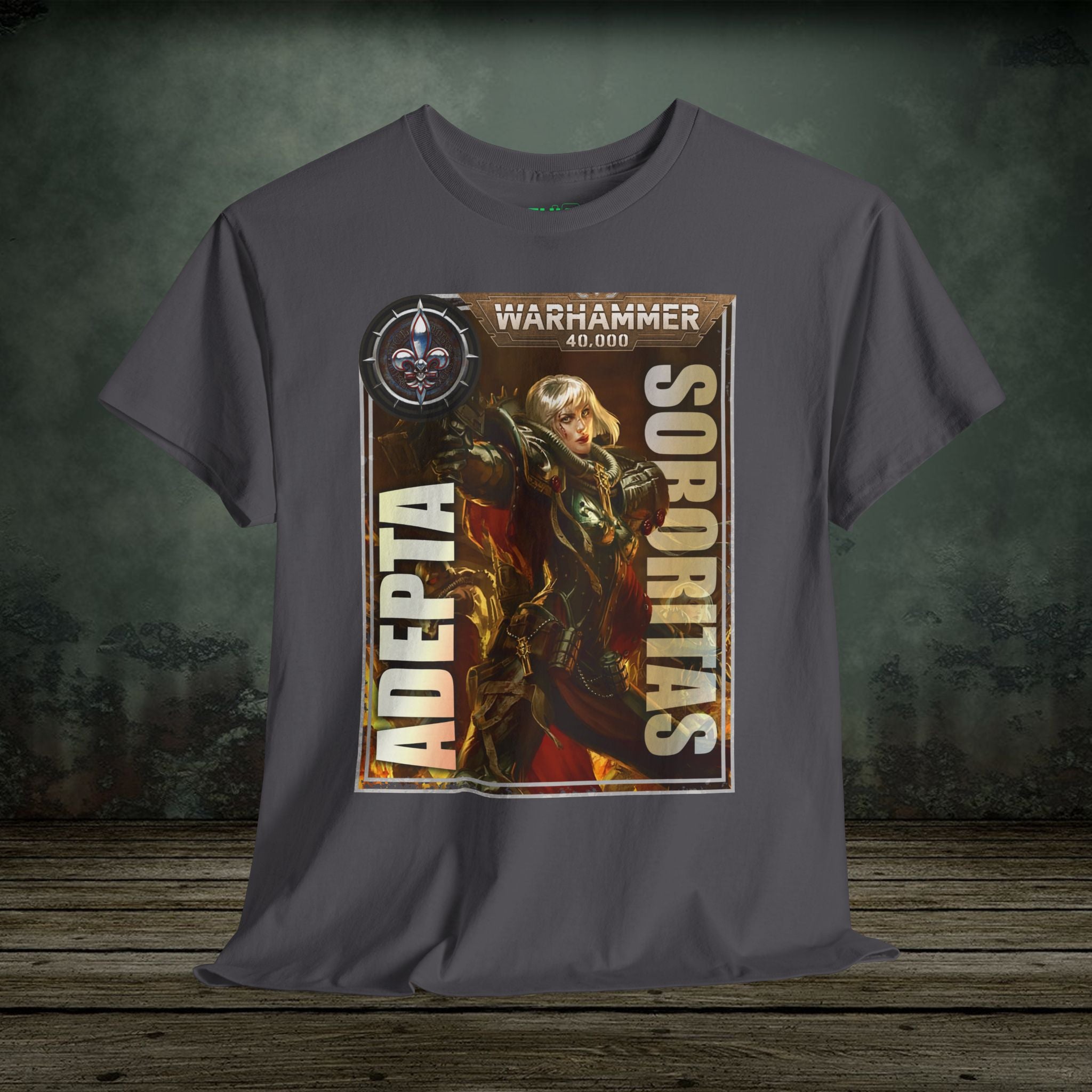 Adepta Sororitas - Vintage Retro Gaming T-Shirt - SukiPrime