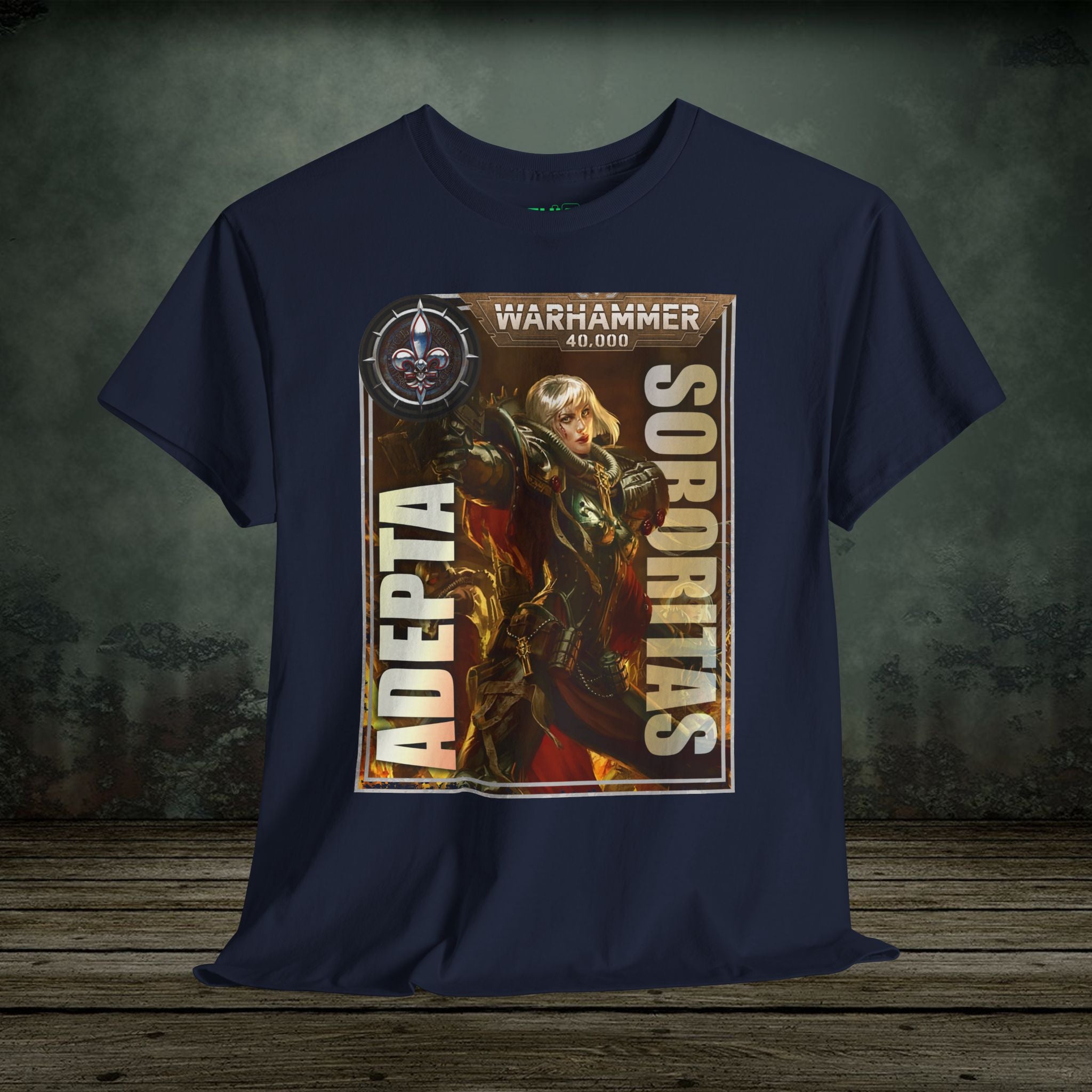 Adepta Sororitas - Vintage Retro Gaming T-Shirt - SukiPrime