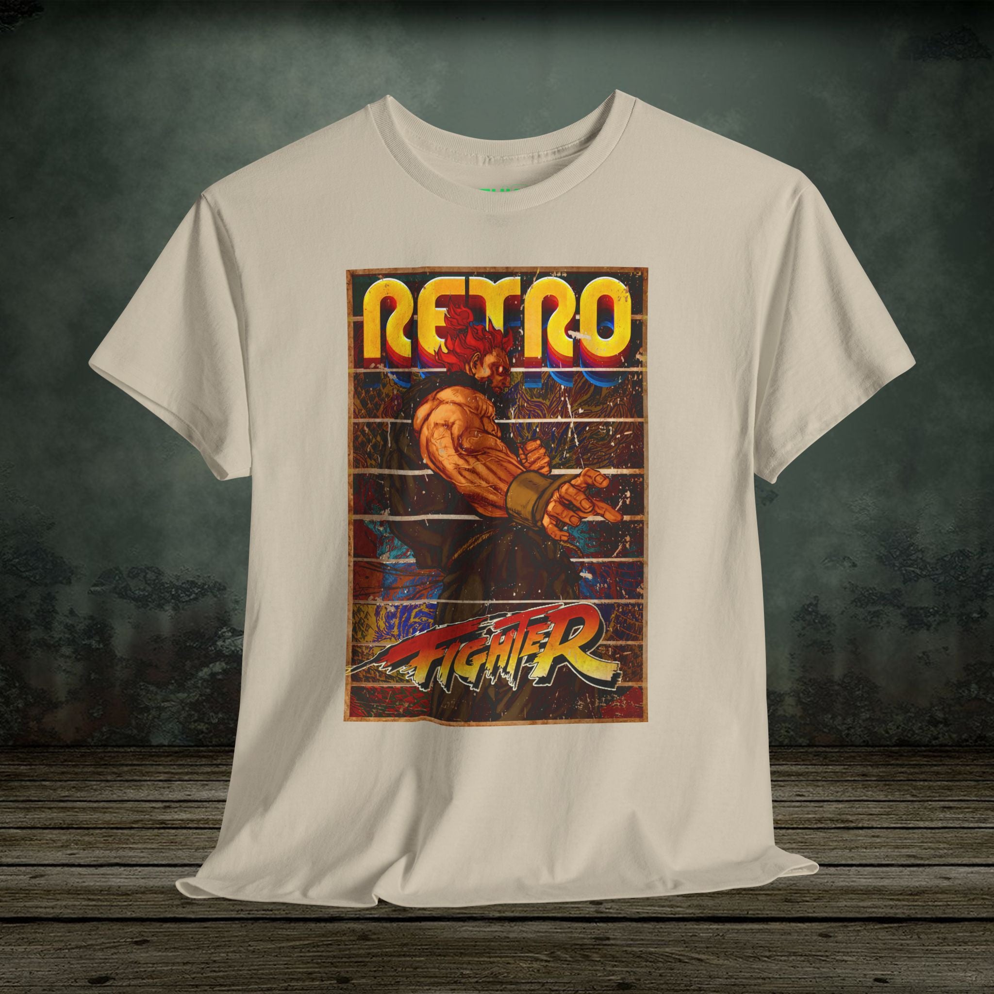 Akuma - Vintage Retro Gaming T-Shirt