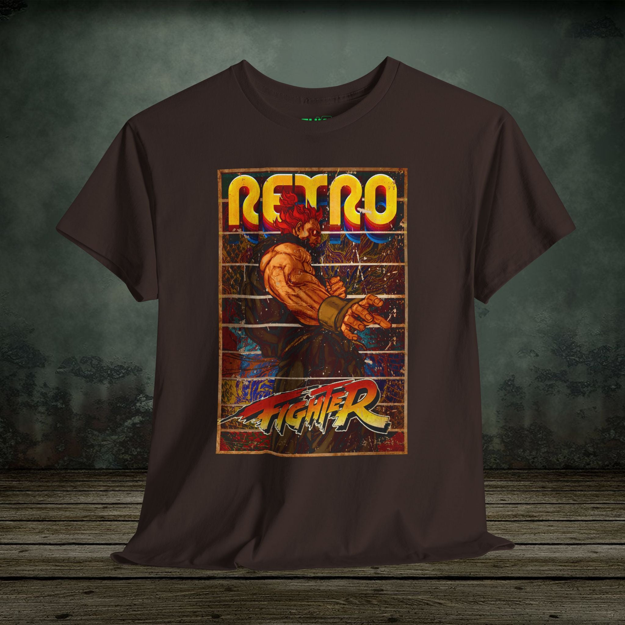 Akuma - Vintage Retro Gaming T-Shirt