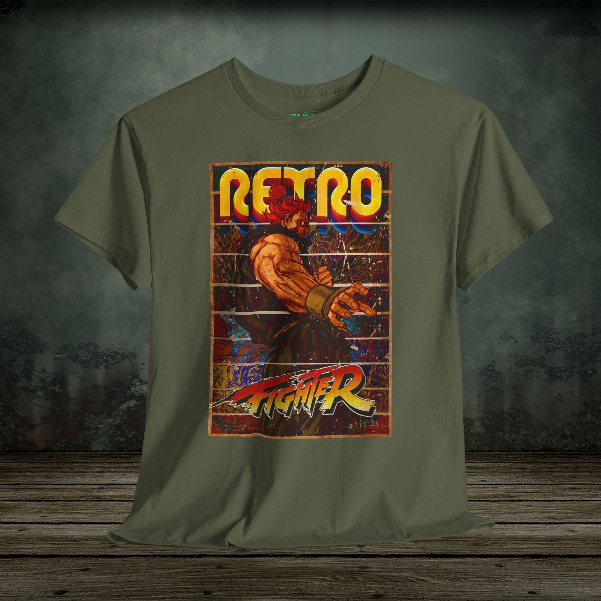 Akuma - Vintage Retro Gaming T-Shirt