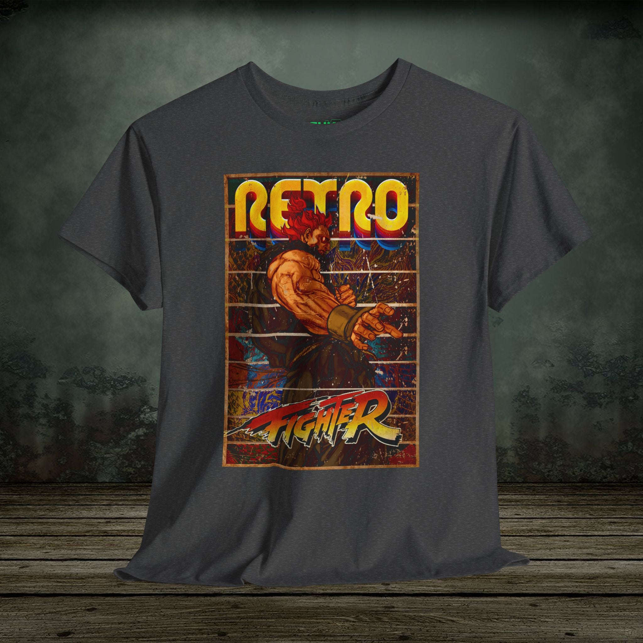 Akuma - Vintage Retro Gaming T-Shirt