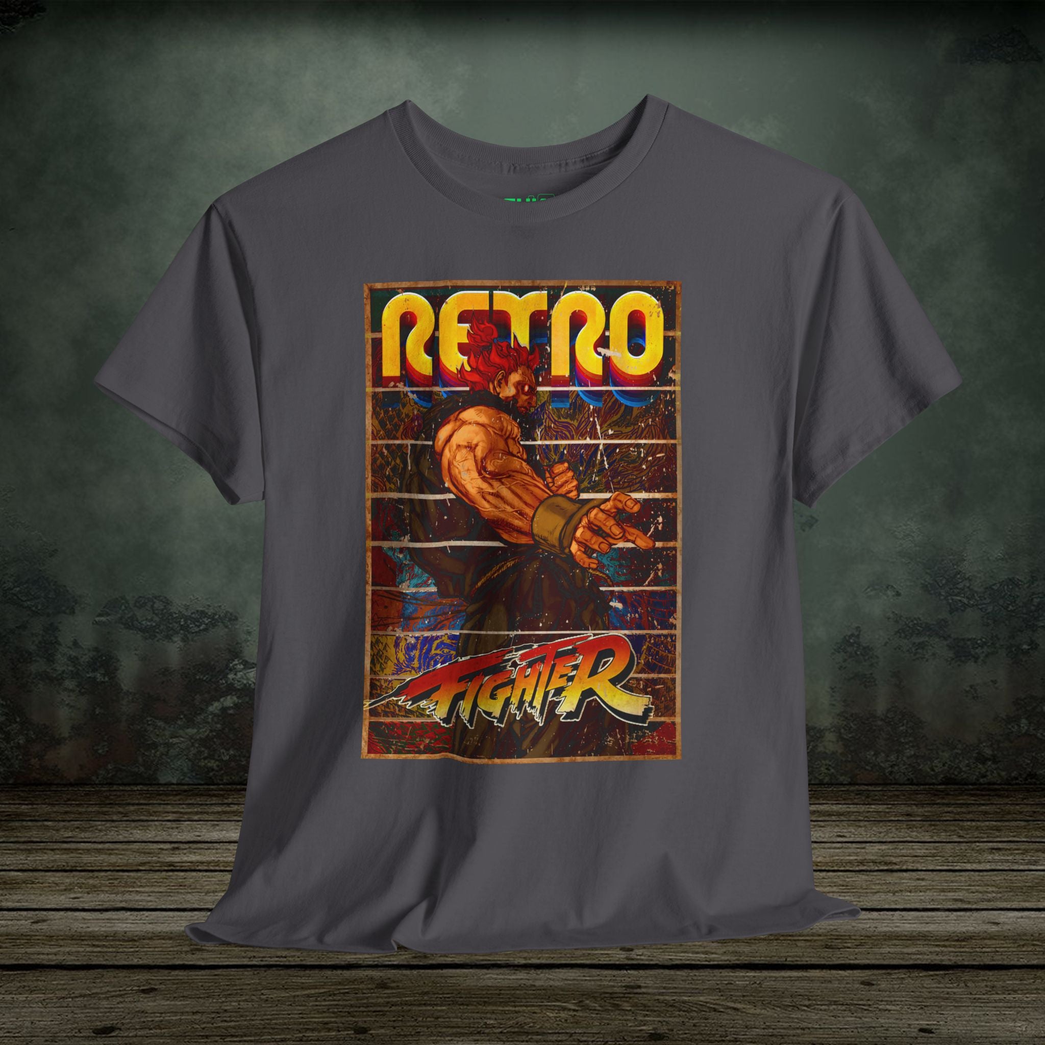 Akuma - Vintage Retro Gaming T-Shirt