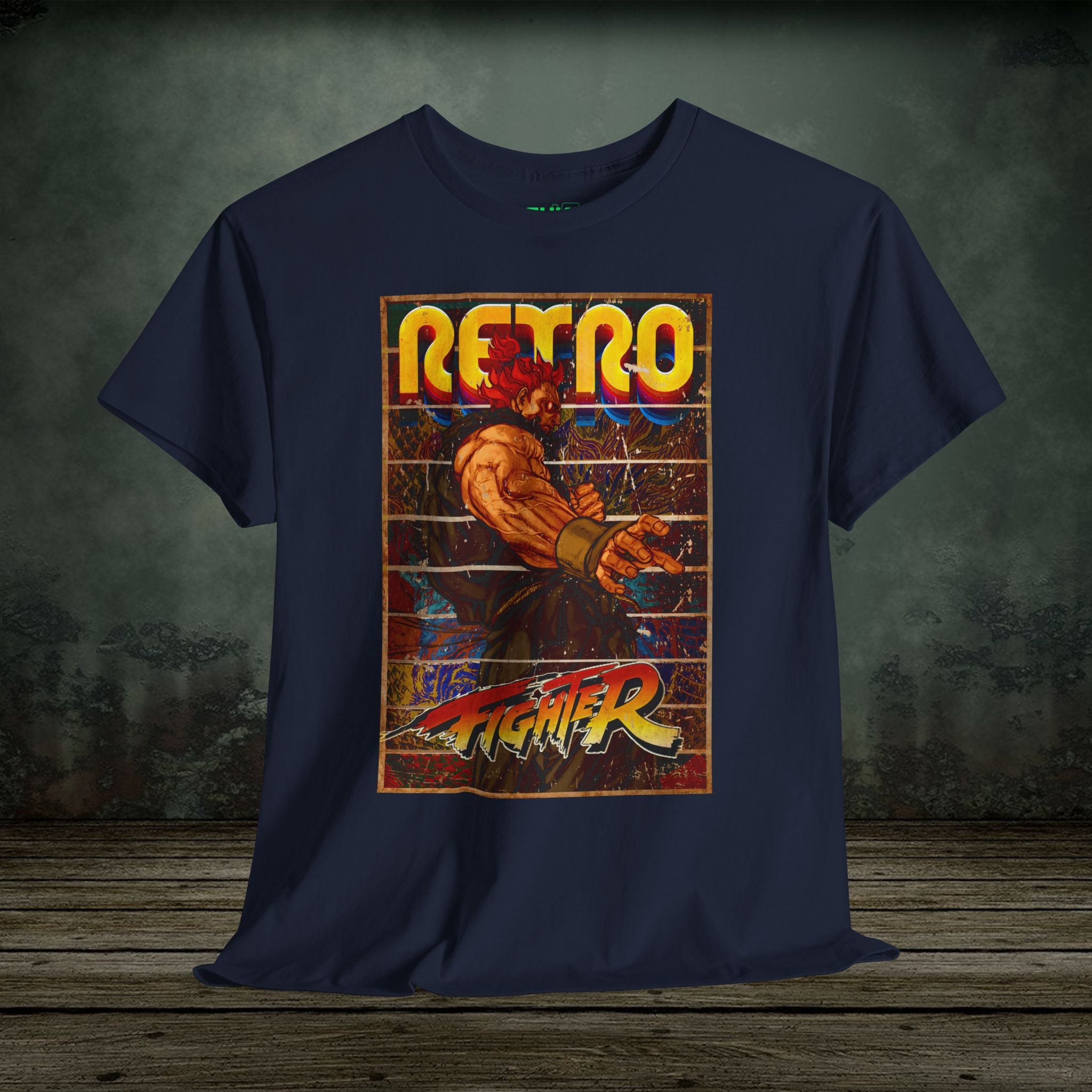 Akuma - Vintage Retro Gaming T-Shirt