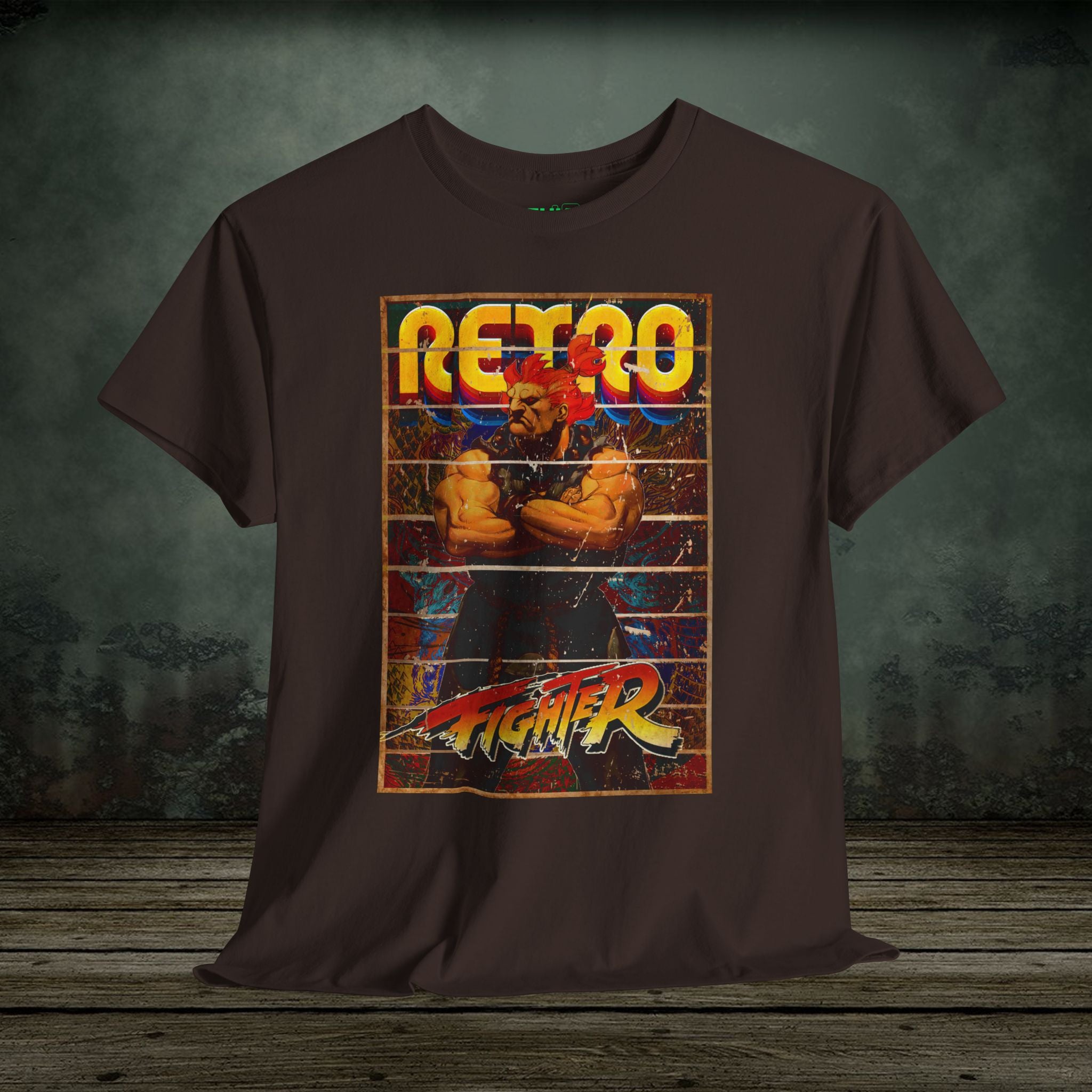 Akuma - Vintage Retro Gaming T-Shirt