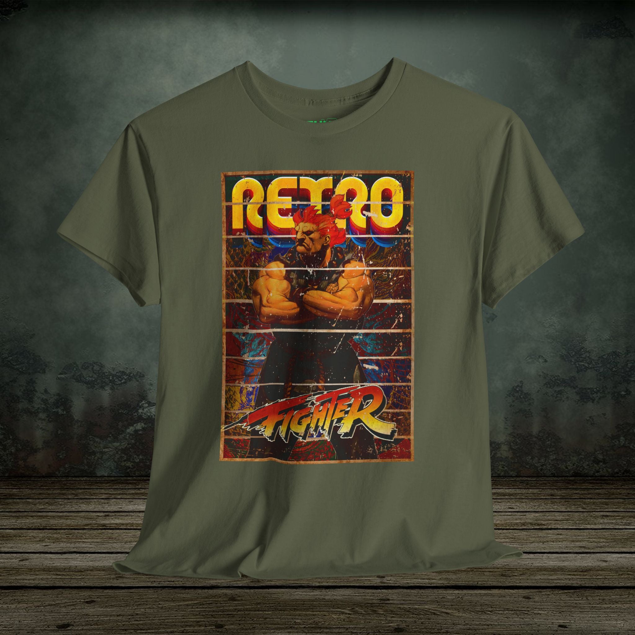 Akuma - Vintage Retro Gaming T-Shirt