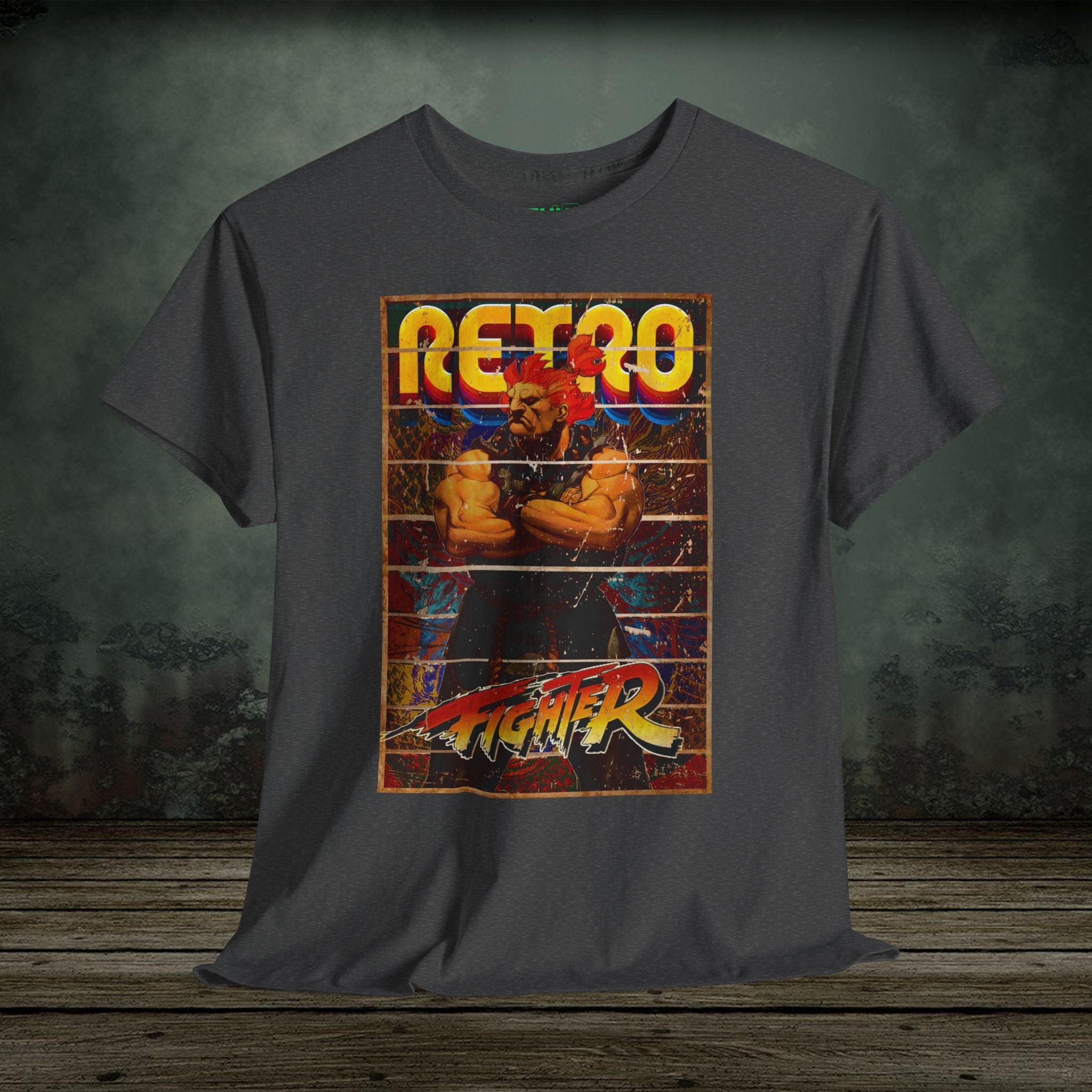 Akuma - Vintage Retro Gaming T-Shirt