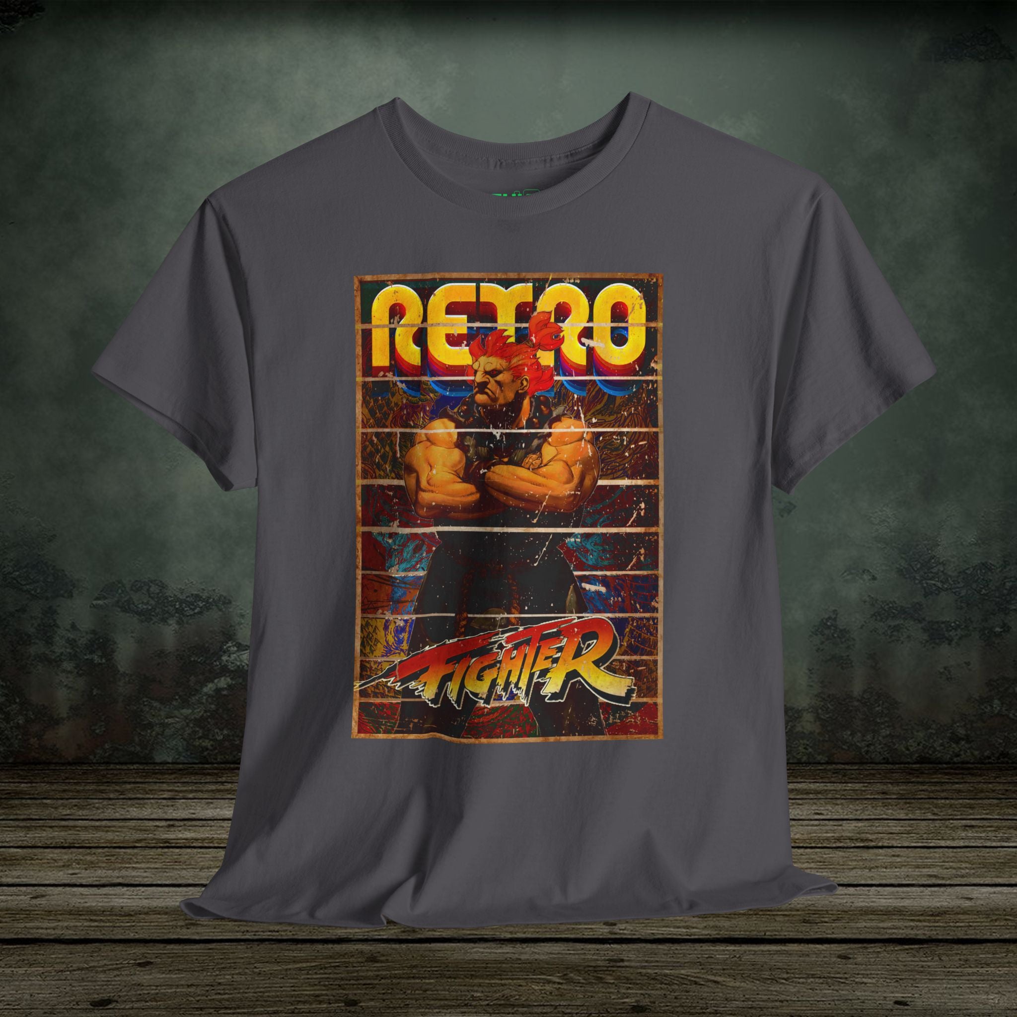 Akuma - Vintage Retro Gaming T-Shirt
