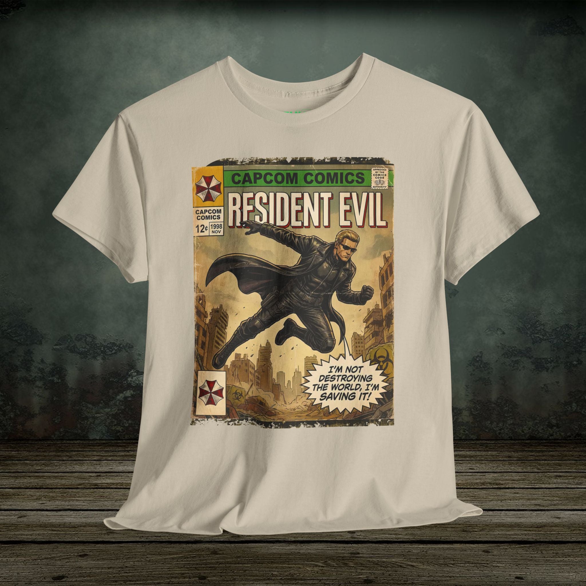 Albert Wesker - Vintage Retro Gaming T-Shirt