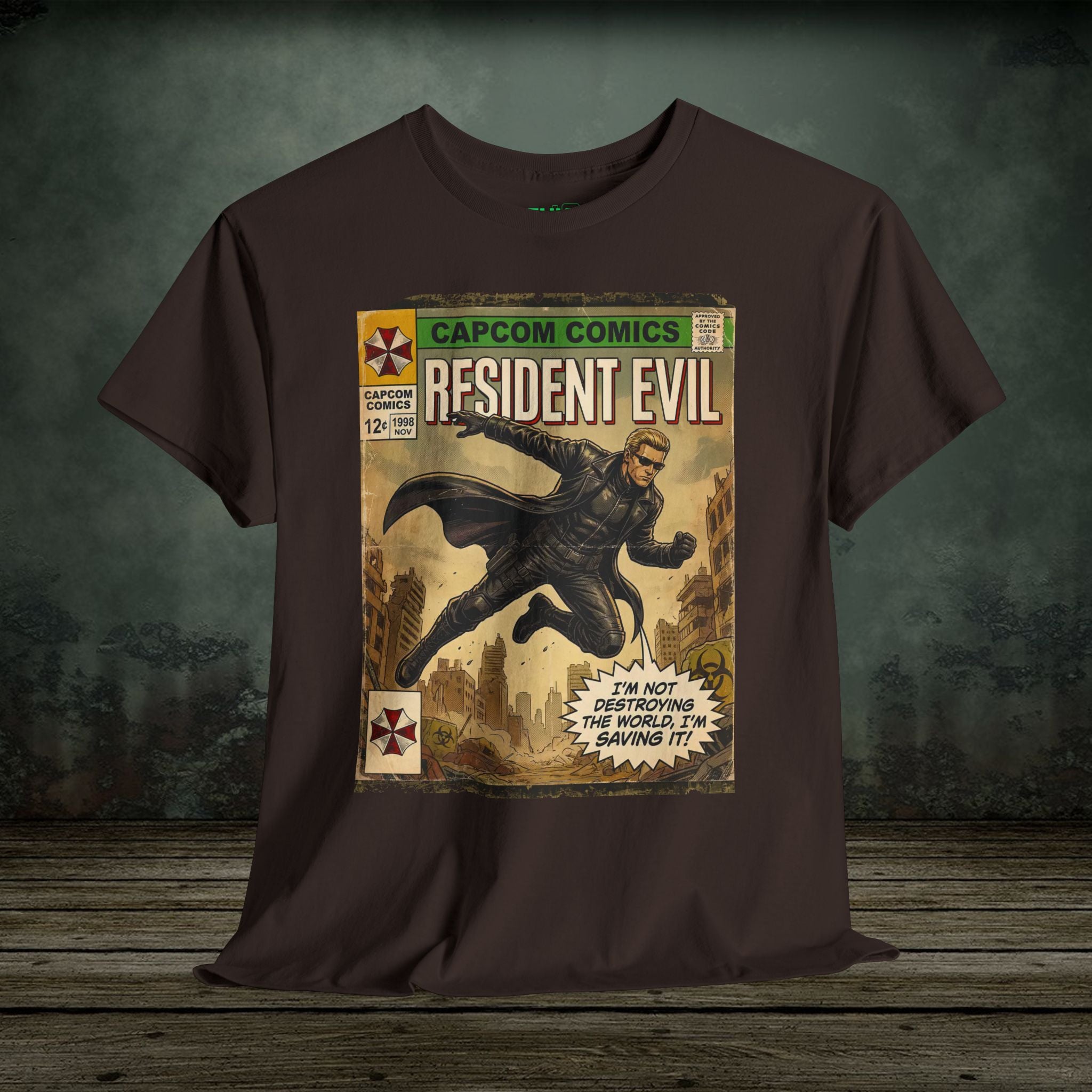 Albert Wesker - Vintage Retro Gaming T-Shirt