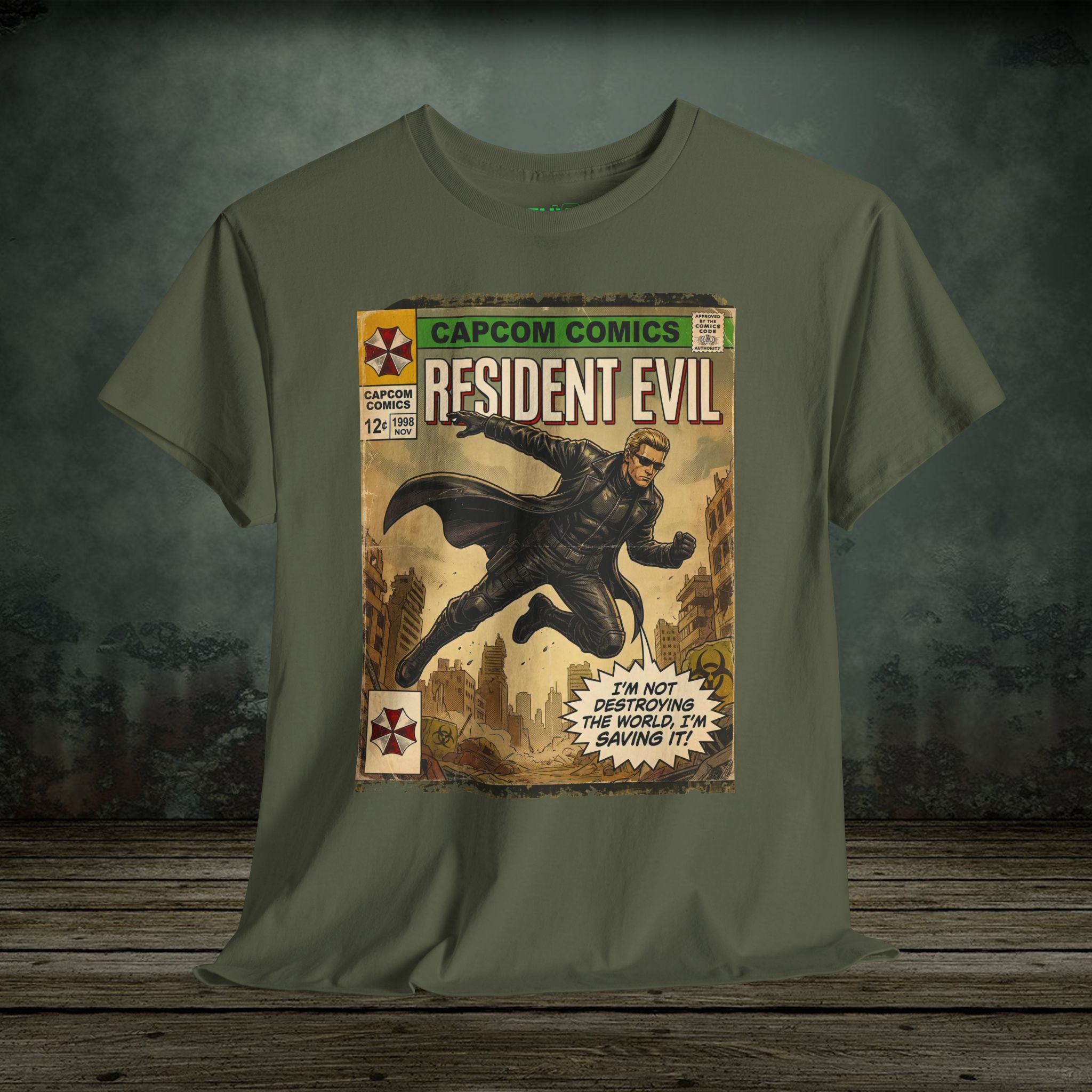 Albert Wesker - Vintage Retro Gaming T-Shirt