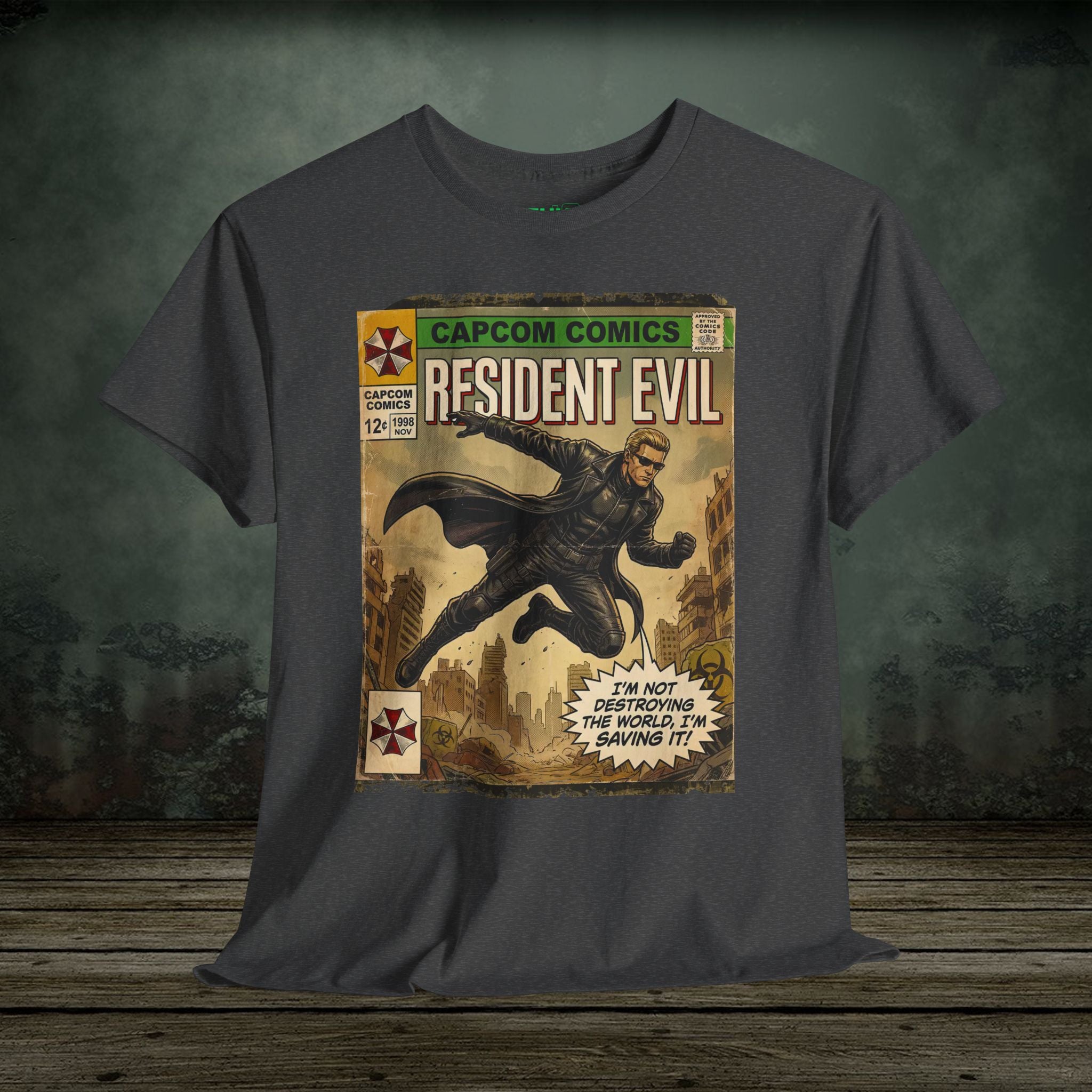 Albert Wesker - Vintage Retro Gaming T-Shirt