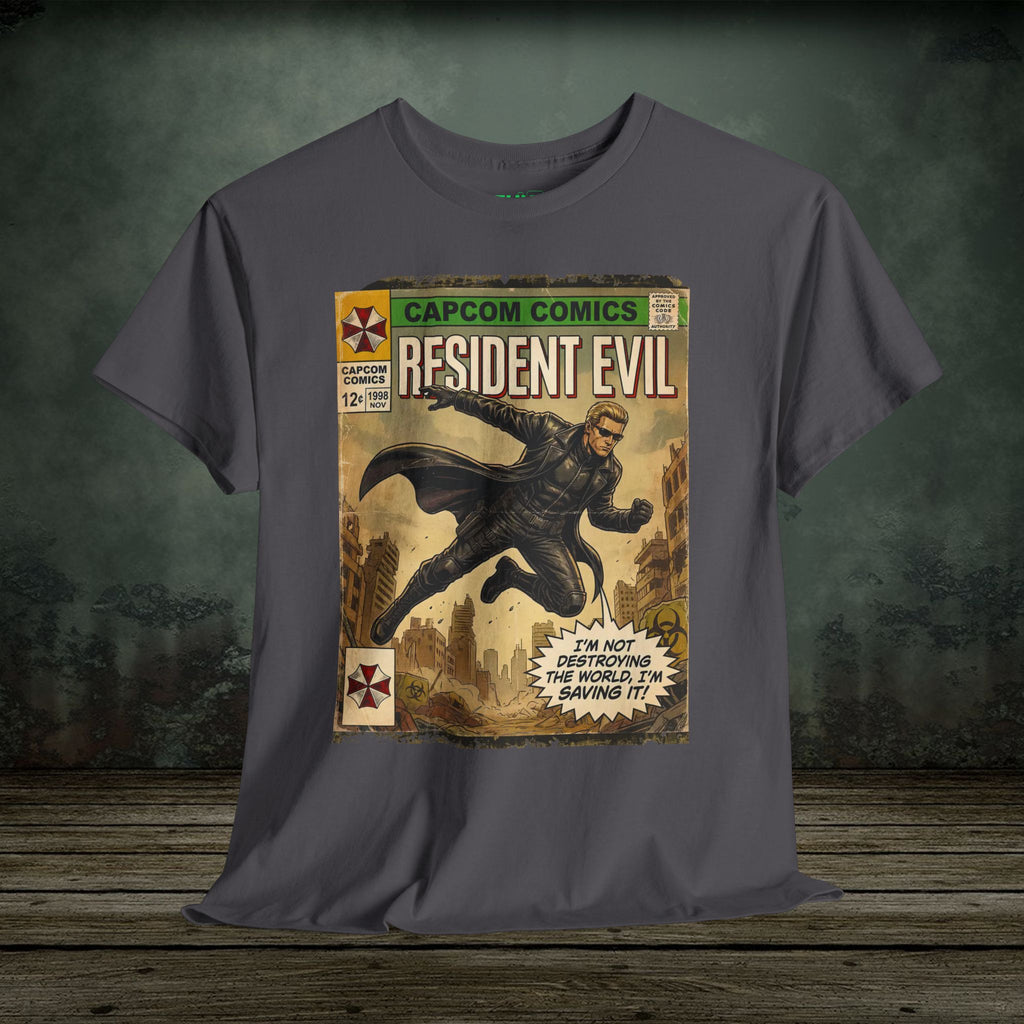 Albert Wesker - Vintage Retro Gaming T-Shirt