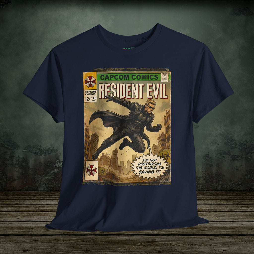 Albert Wesker - Vintage Retro Gaming T-Shirt