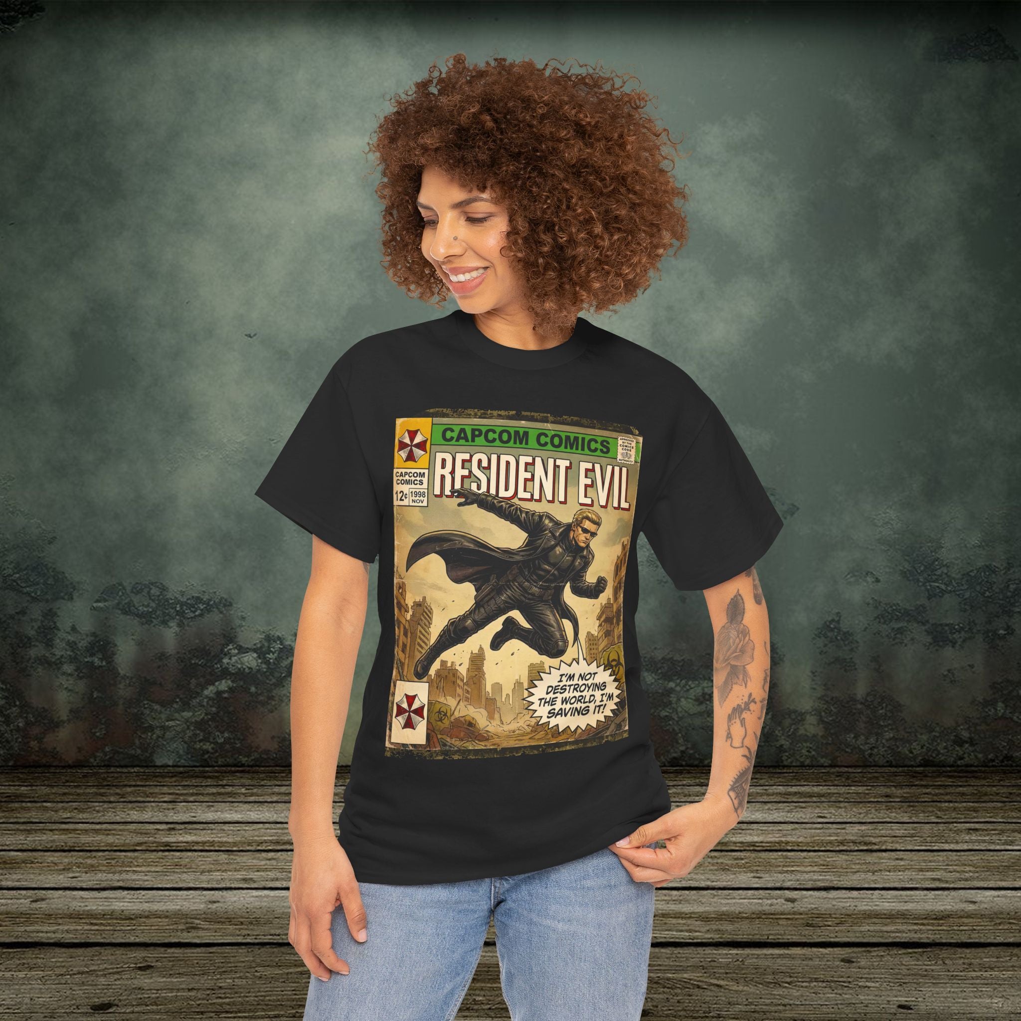 Albert Wesker - Vintage Retro Gaming T-Shirt