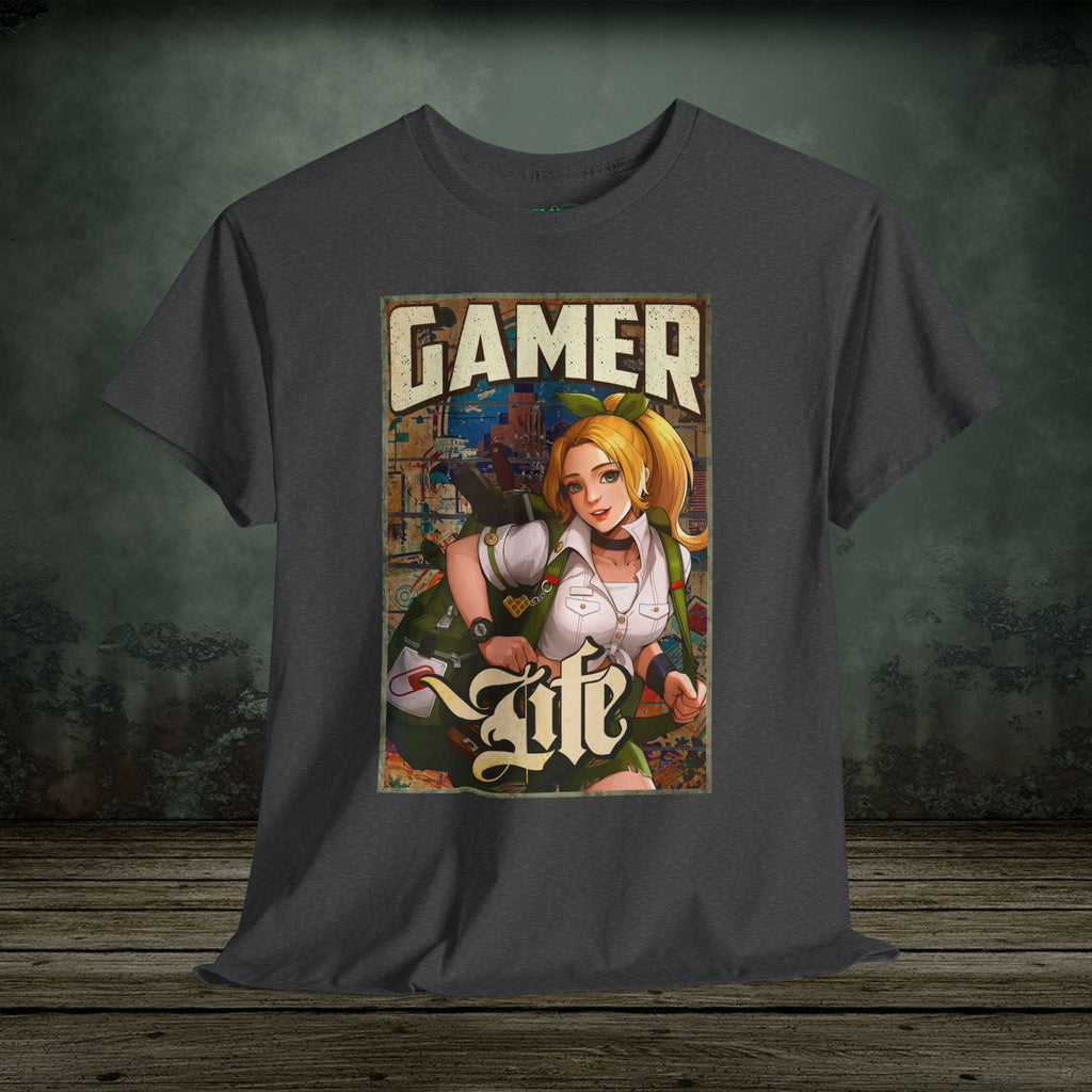 Arcade Gamer Life - Vintage Retro Gaming T-Shirt