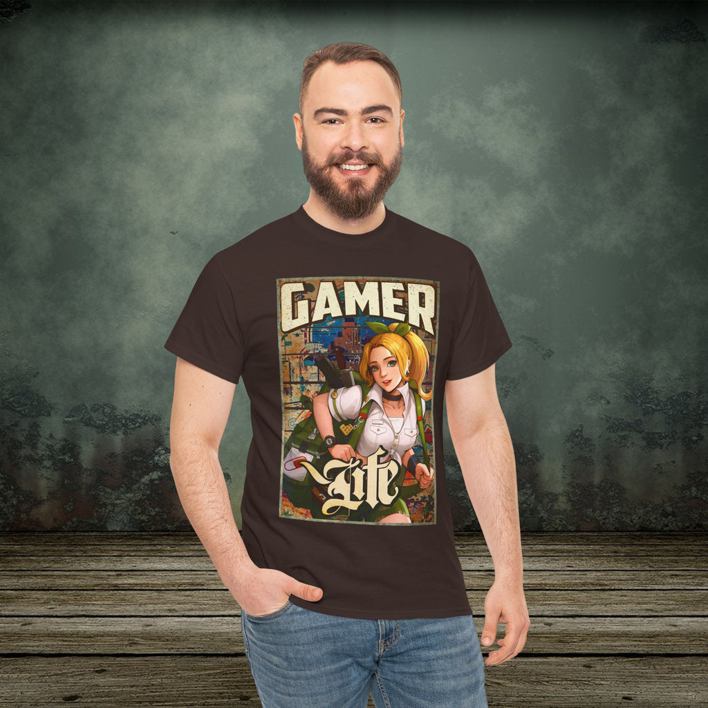 Arcade Gamer Life - Vintage Retro Gaming T-Shirt