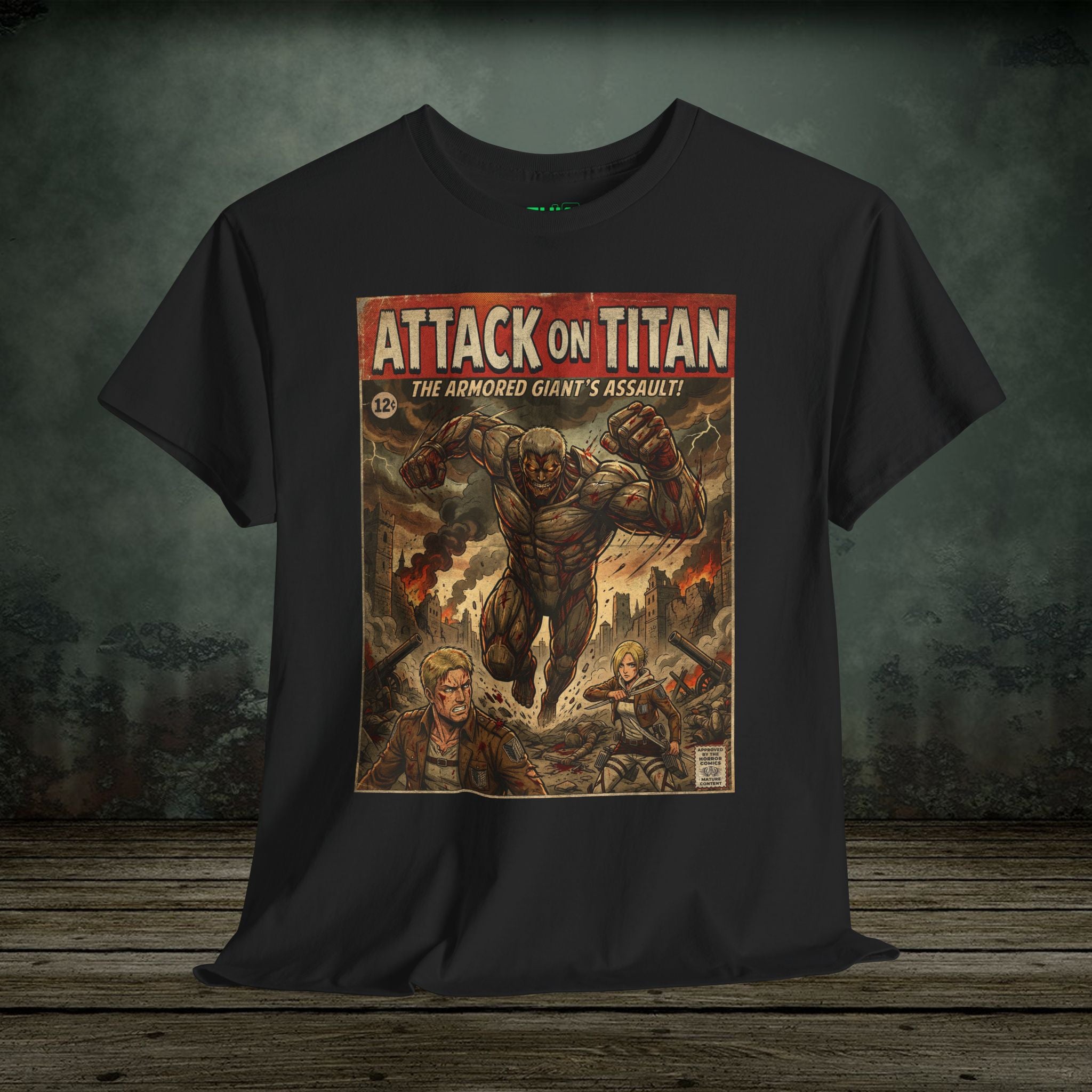 Armored Assault | Anime T-Shirt - SukiPrime