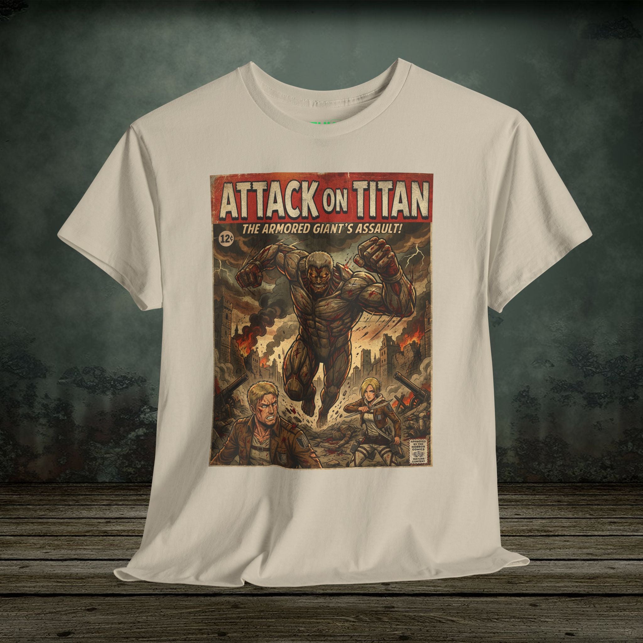 Armored Assault | Anime T-Shirt - SukiPrime