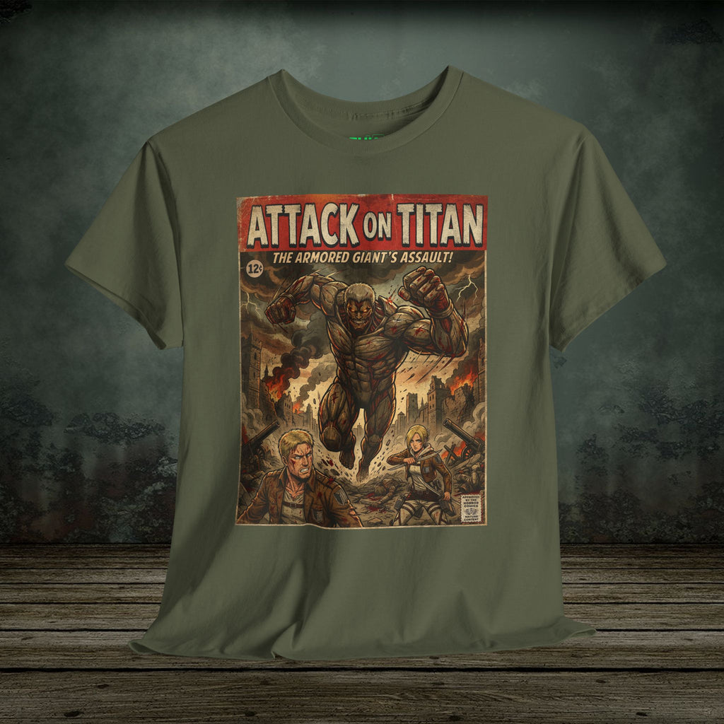 Armored Assault | Anime T-Shirt - SukiPrime