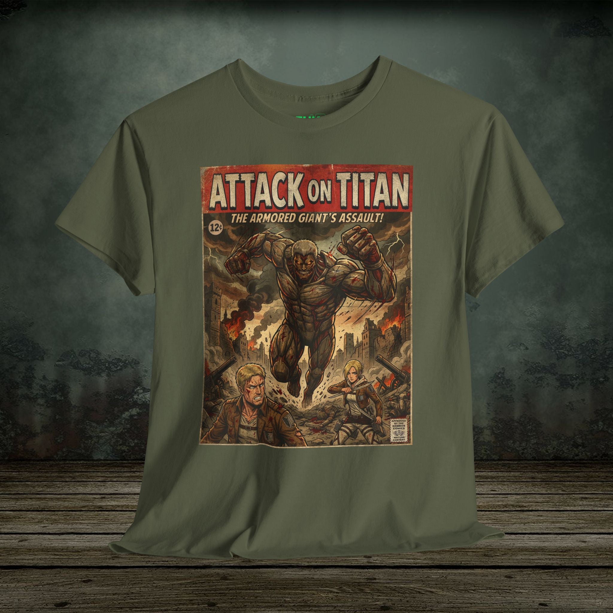 Armored Assault | Anime T-Shirt - SukiPrime