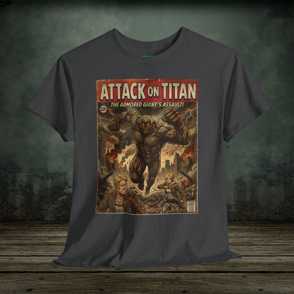 Armored Assault | Anime T-Shirt - SukiPrime