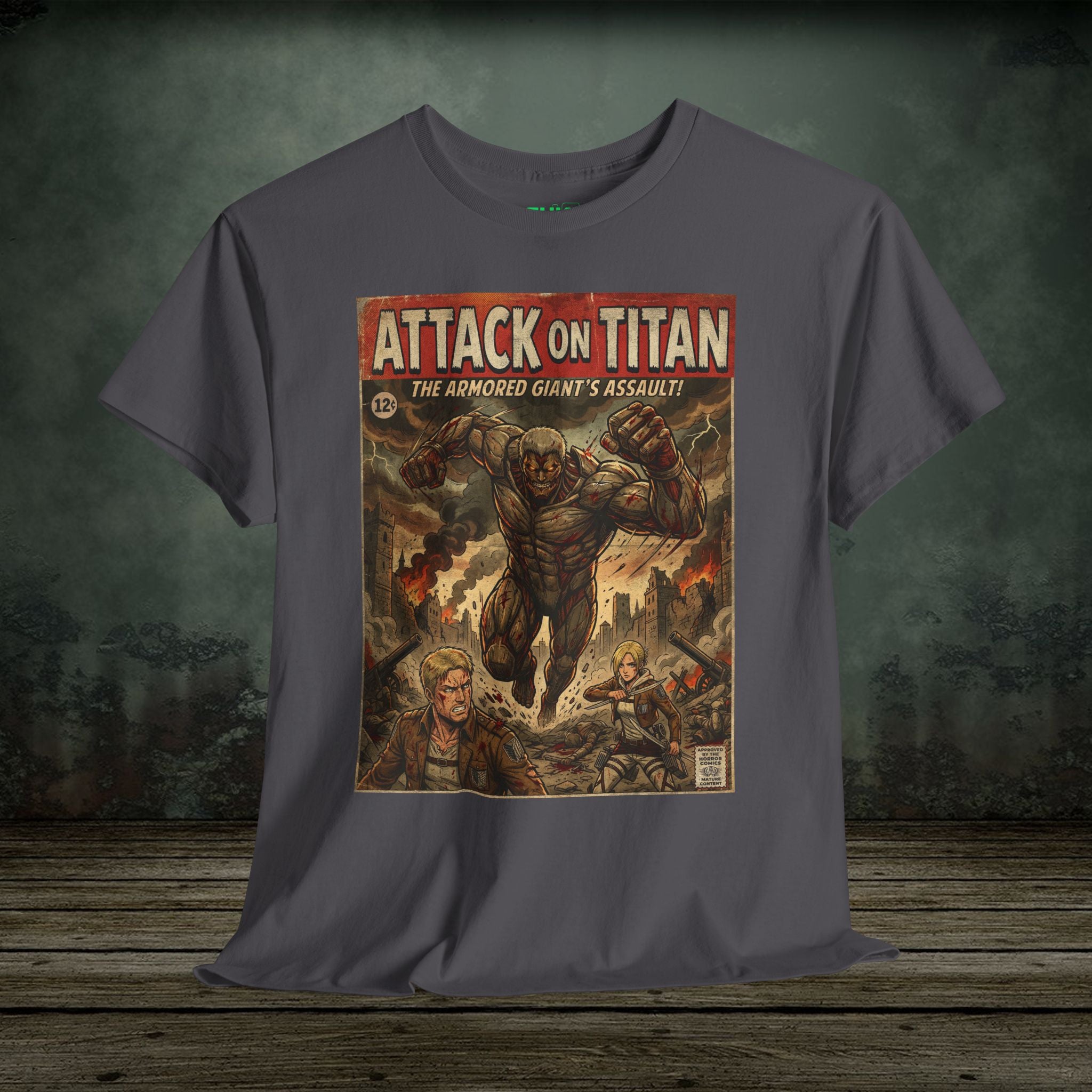 Armored Assault | Anime T-Shirt - SukiPrime