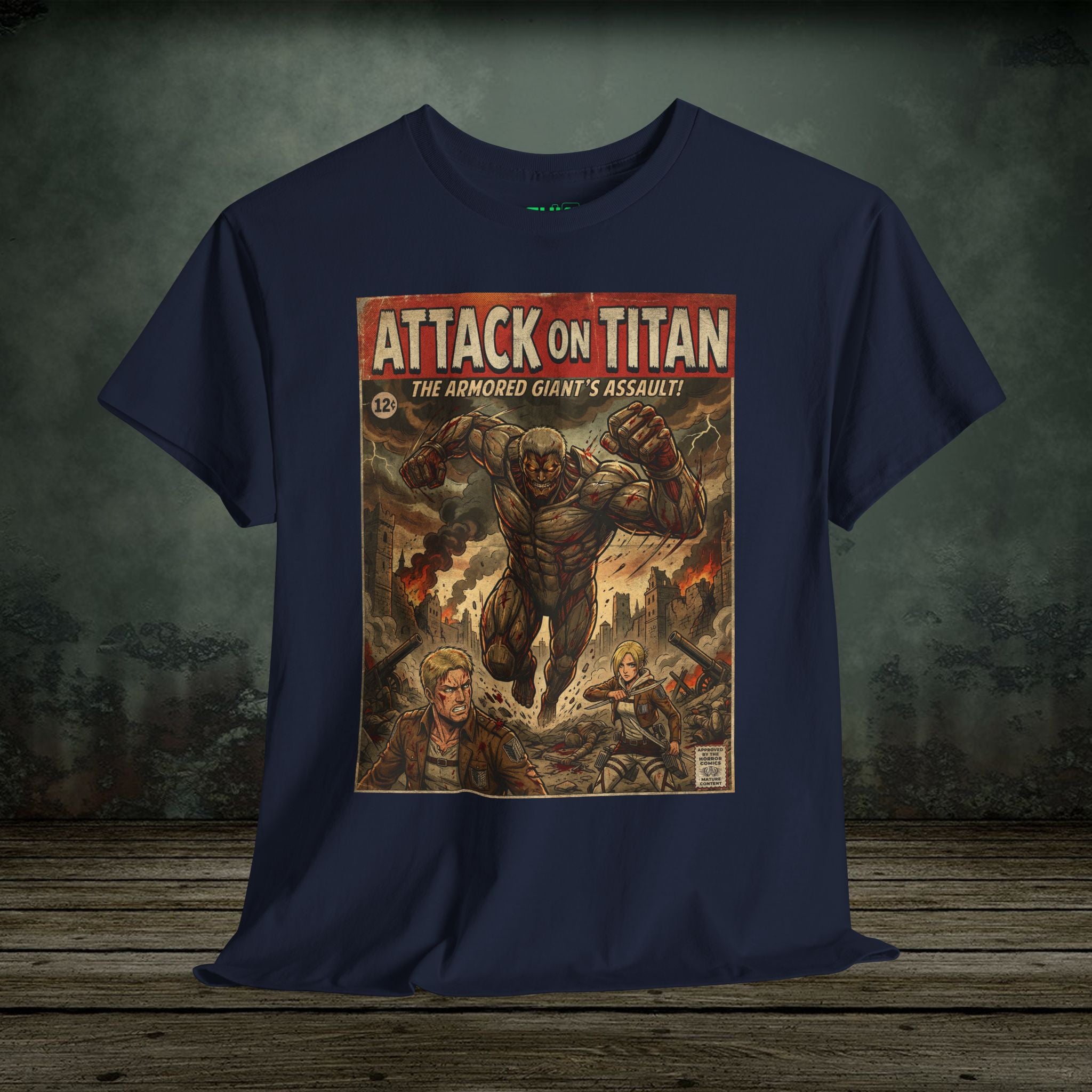 Armored Assault | Anime T-Shirt - SukiPrime