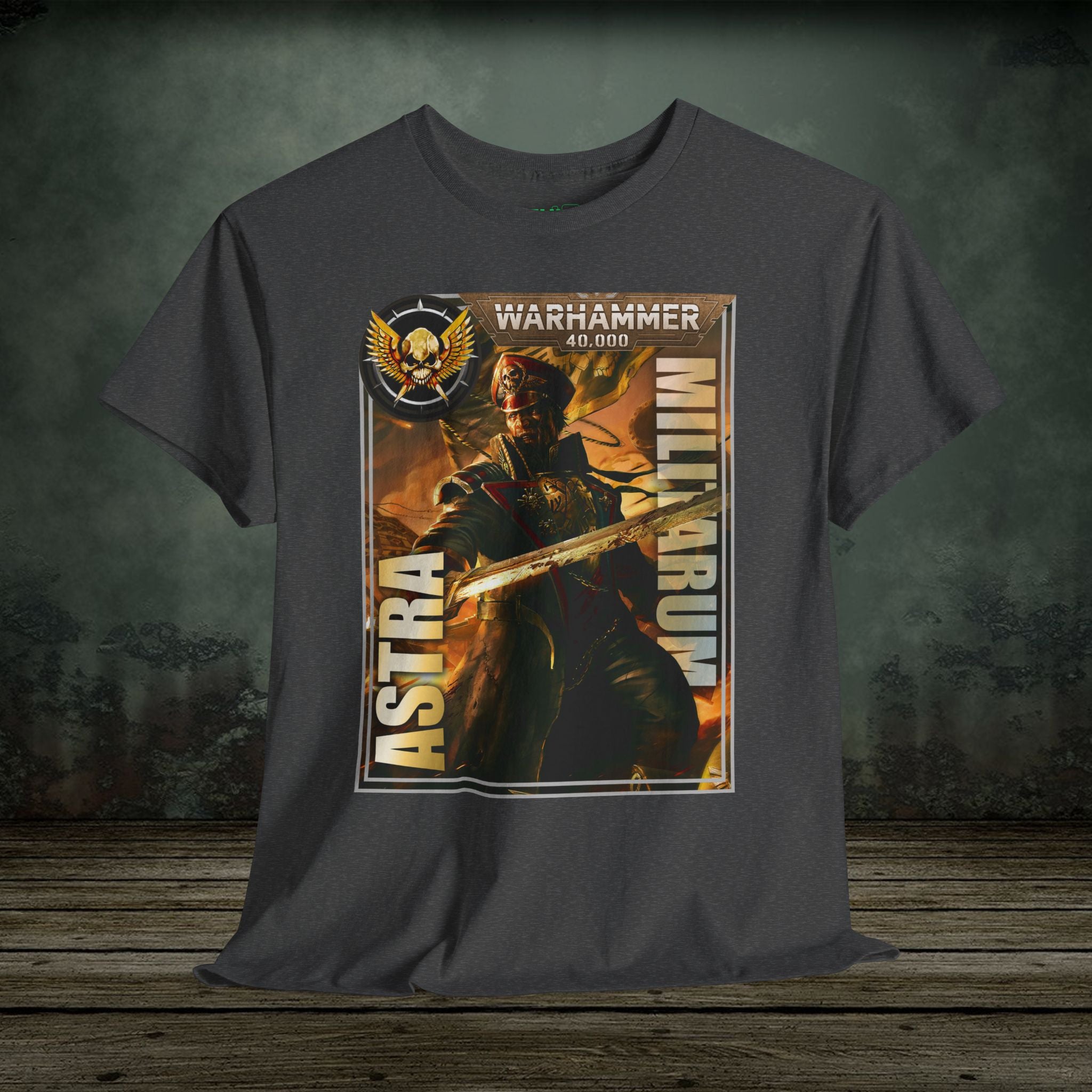 Astra Militarum - Vintage Retro Gaming T-Shirt - SukiPrime