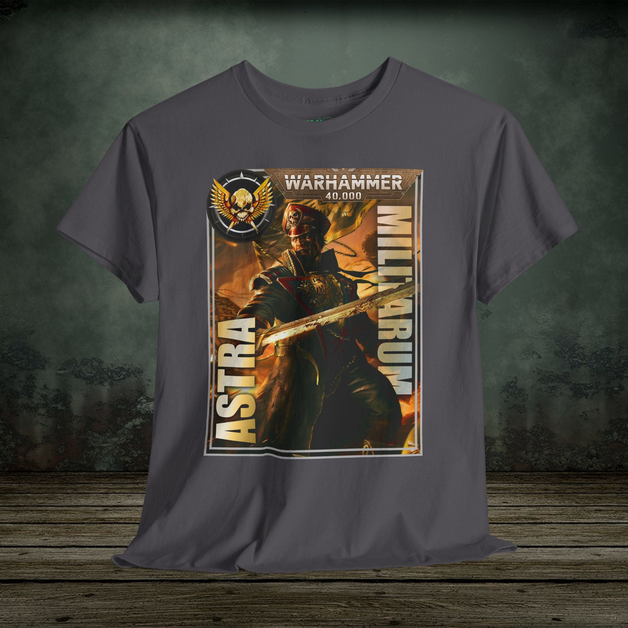 Astra Militarum - Vintage Retro Gaming T-Shirt - SukiPrime