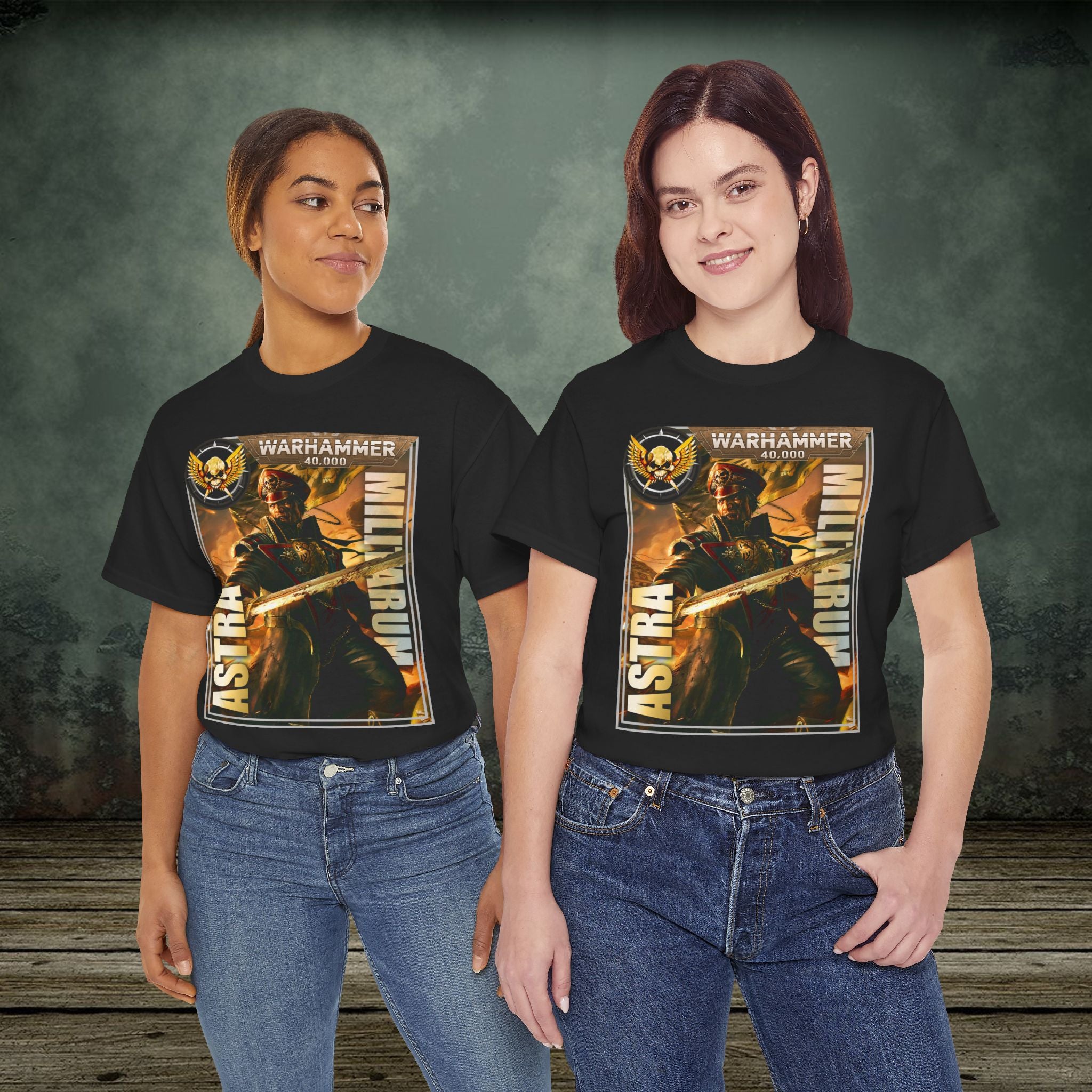 Astra Militarum - Vintage Retro Gaming T-Shirt - SukiPrime