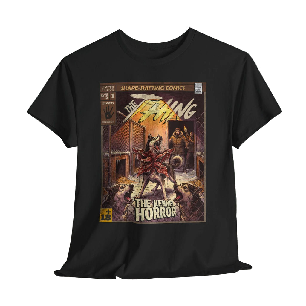 classic movie inspired vintage comic book cover art premium t-shirt