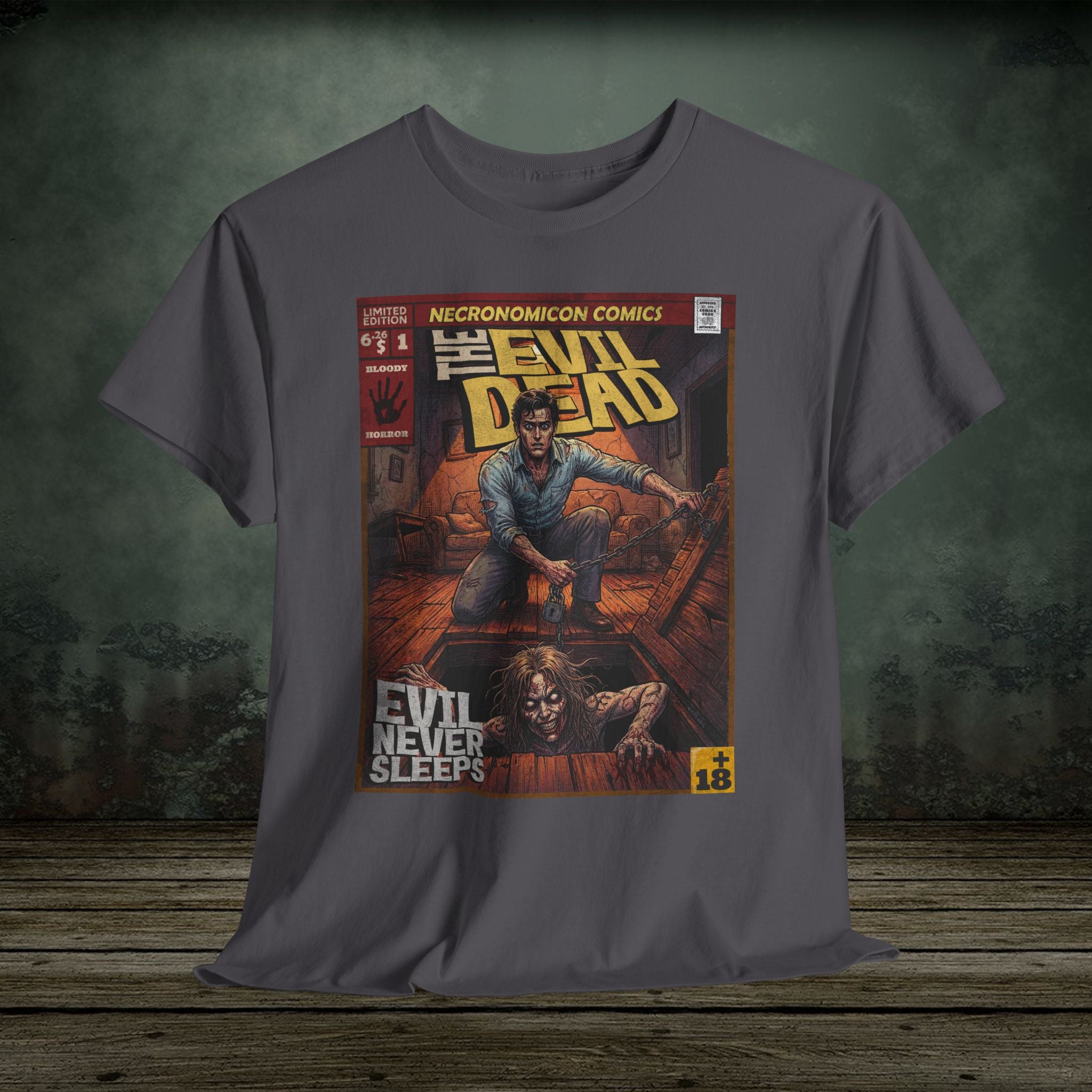 classic movie inspired vintage comic book cover art premium t-shirt
