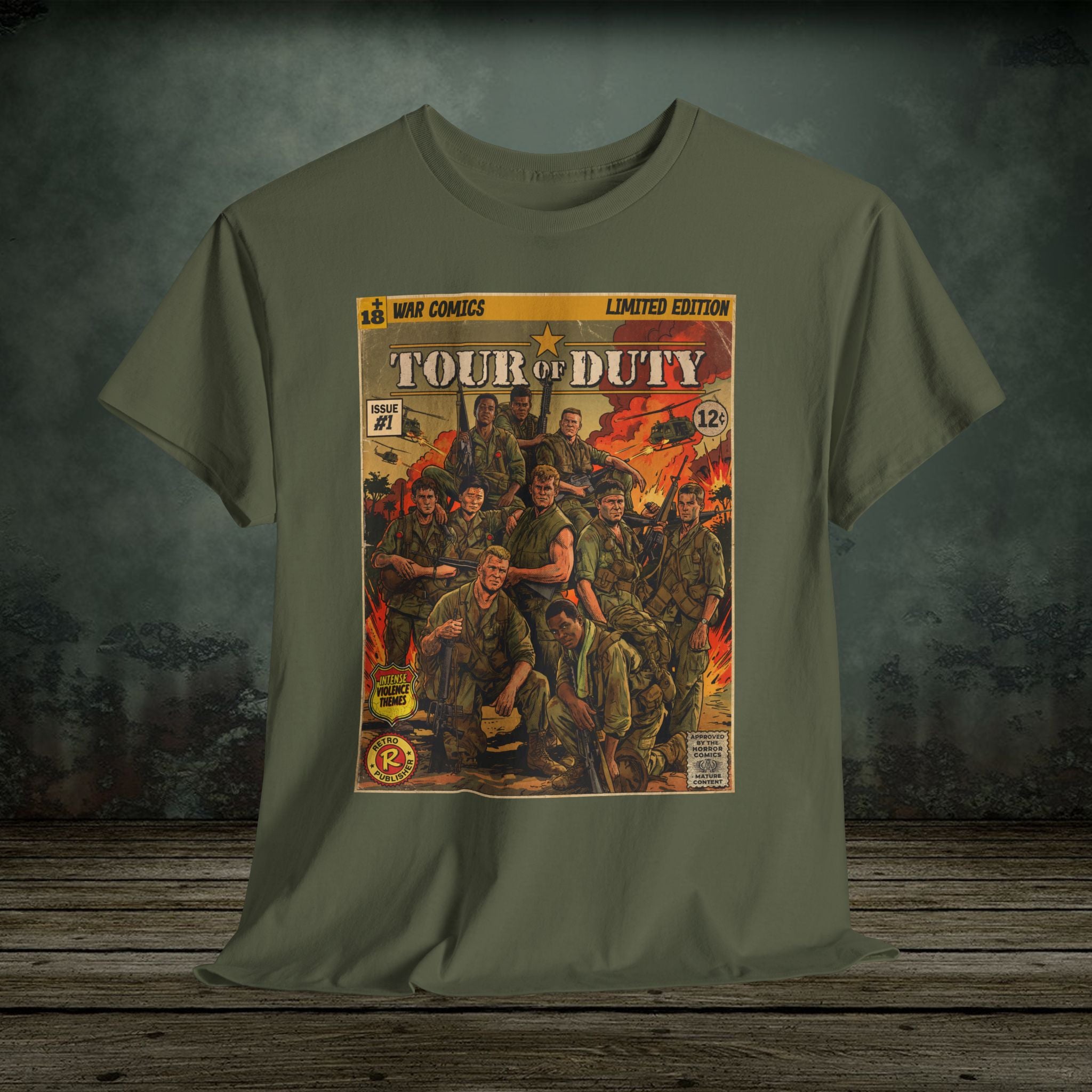 Retro, Vintage & Trending TV Show t shirts and series t shirt designs inspired by famous, retro, vintage, horror, action, and thriller shows at SukiPrime.