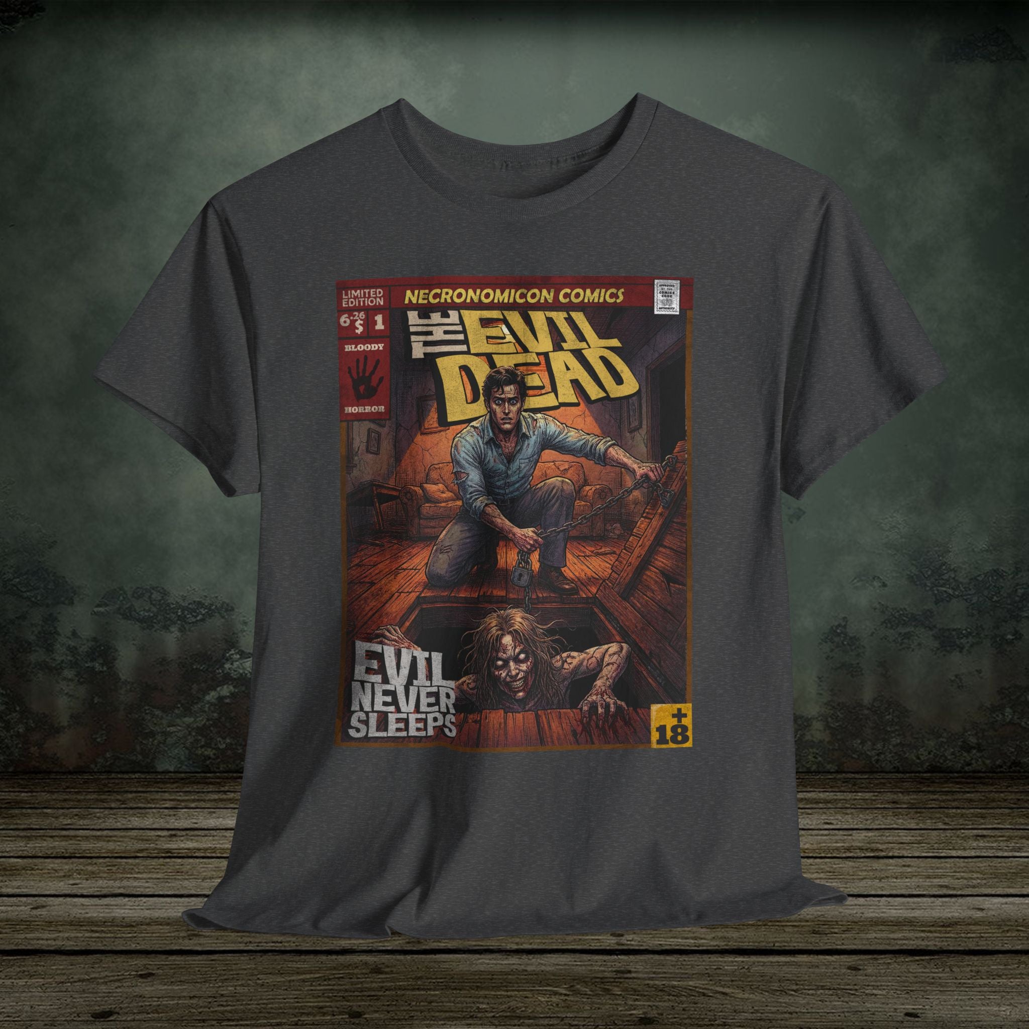 classic movie inspired vintage comic book cover art premium t-shirt
