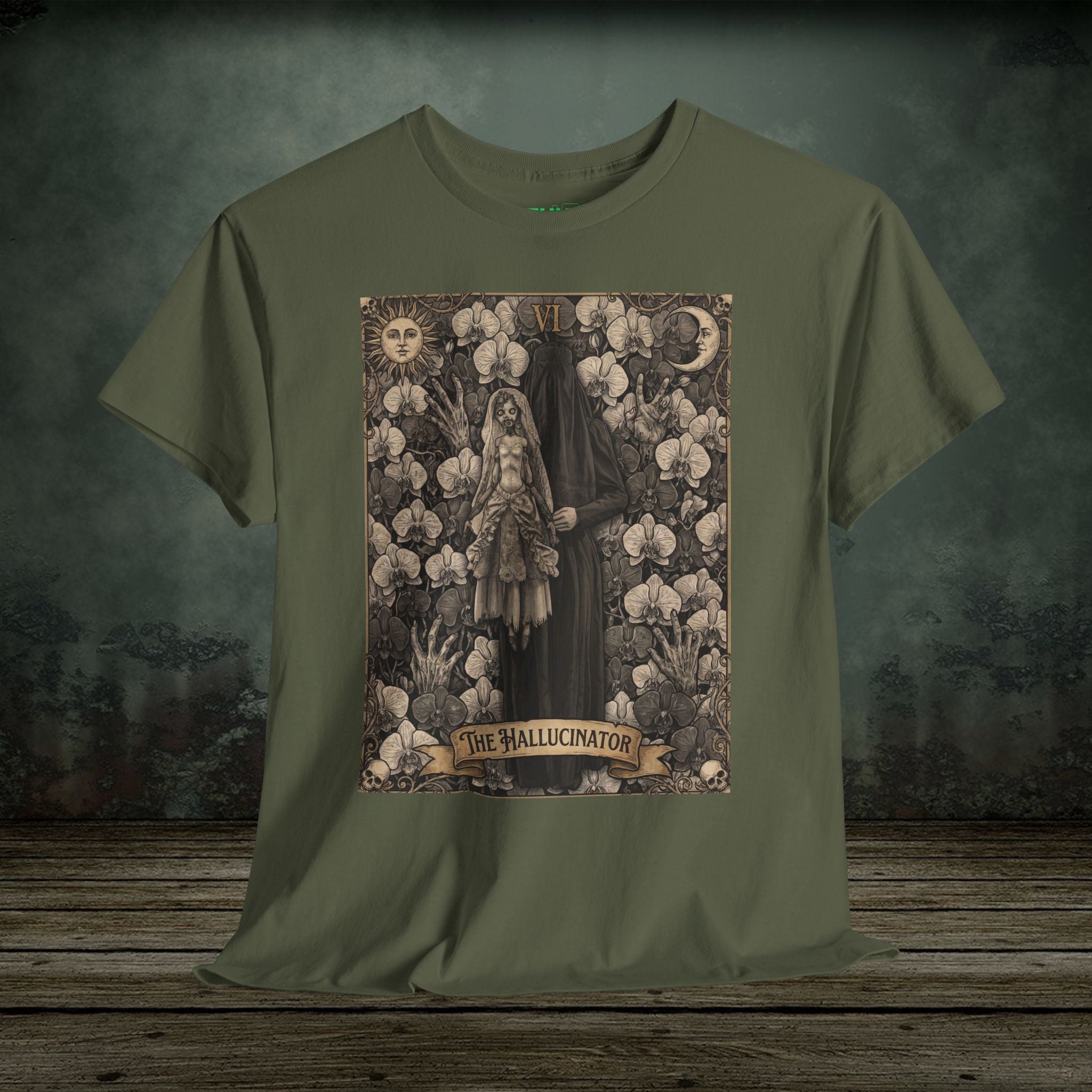 Donna Beneviento | Resident Evil Tarot Card | Vintage Retro Gaming T-Shirt