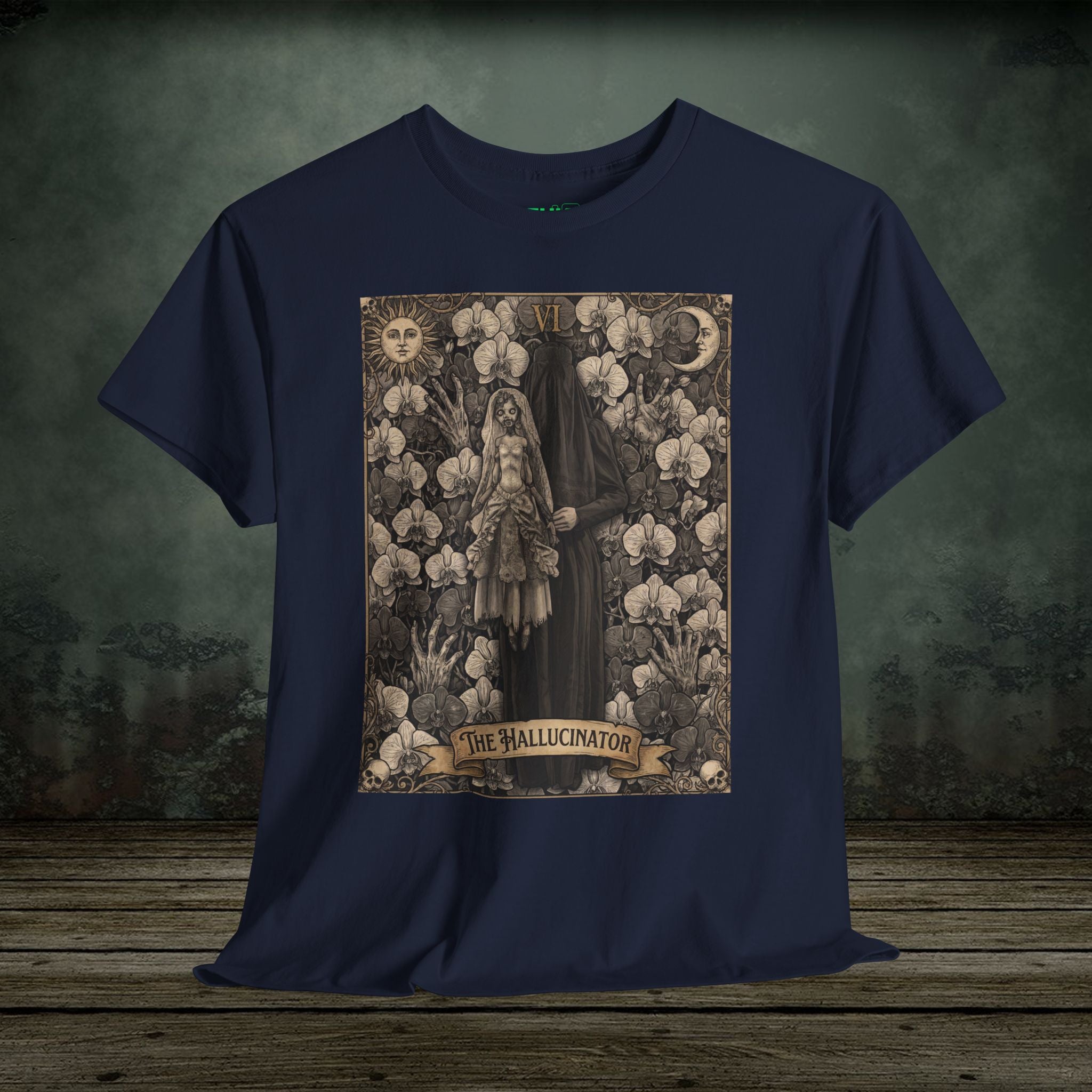 Donna Beneviento | Resident Evil Tarot Card | Vintage Retro Gaming T-Shirt