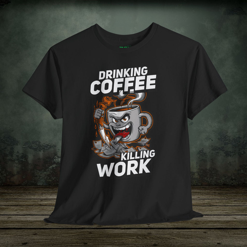 Drinking Coffee | Food Lover Tees & Gifts - SukiPrime