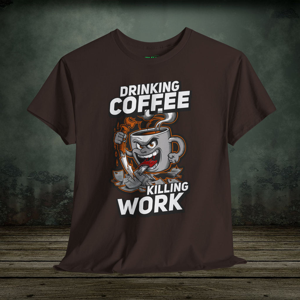 Drinking Coffee | Food Lover Tees & Gifts - SukiPrime