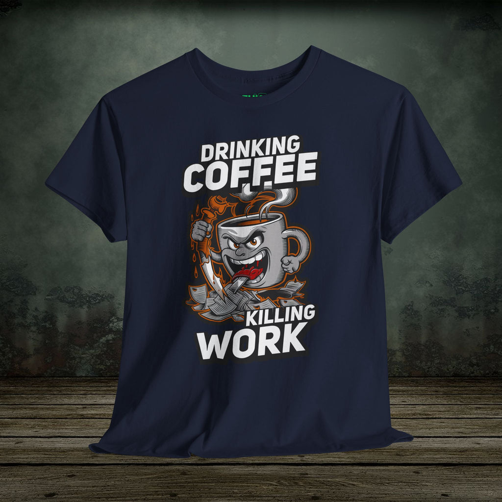 Drinking Coffee | Food Lover Tees & Gifts - SukiPrime